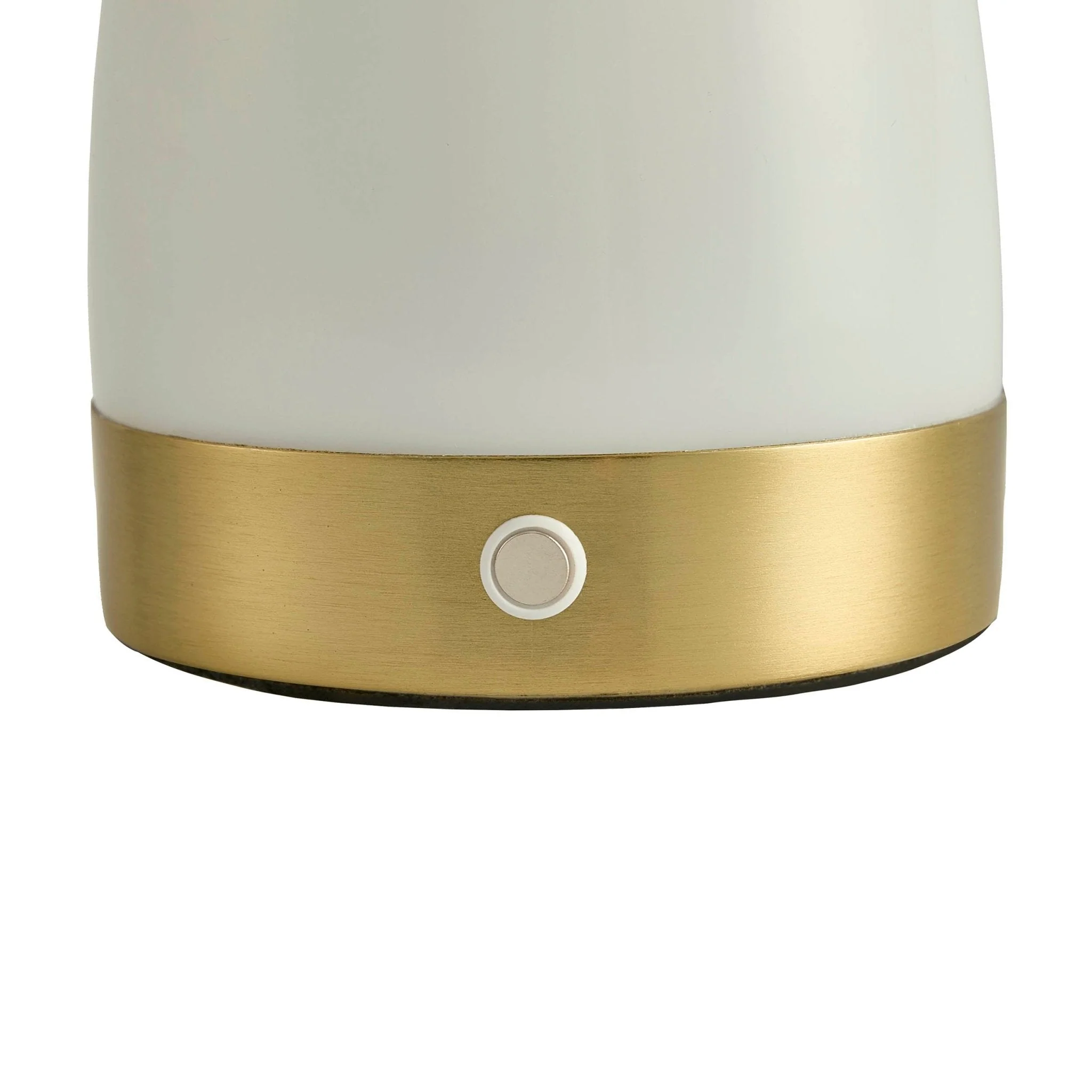 Enoki LED Rechargeable Wireless Lamp - White/Gold - Image 6