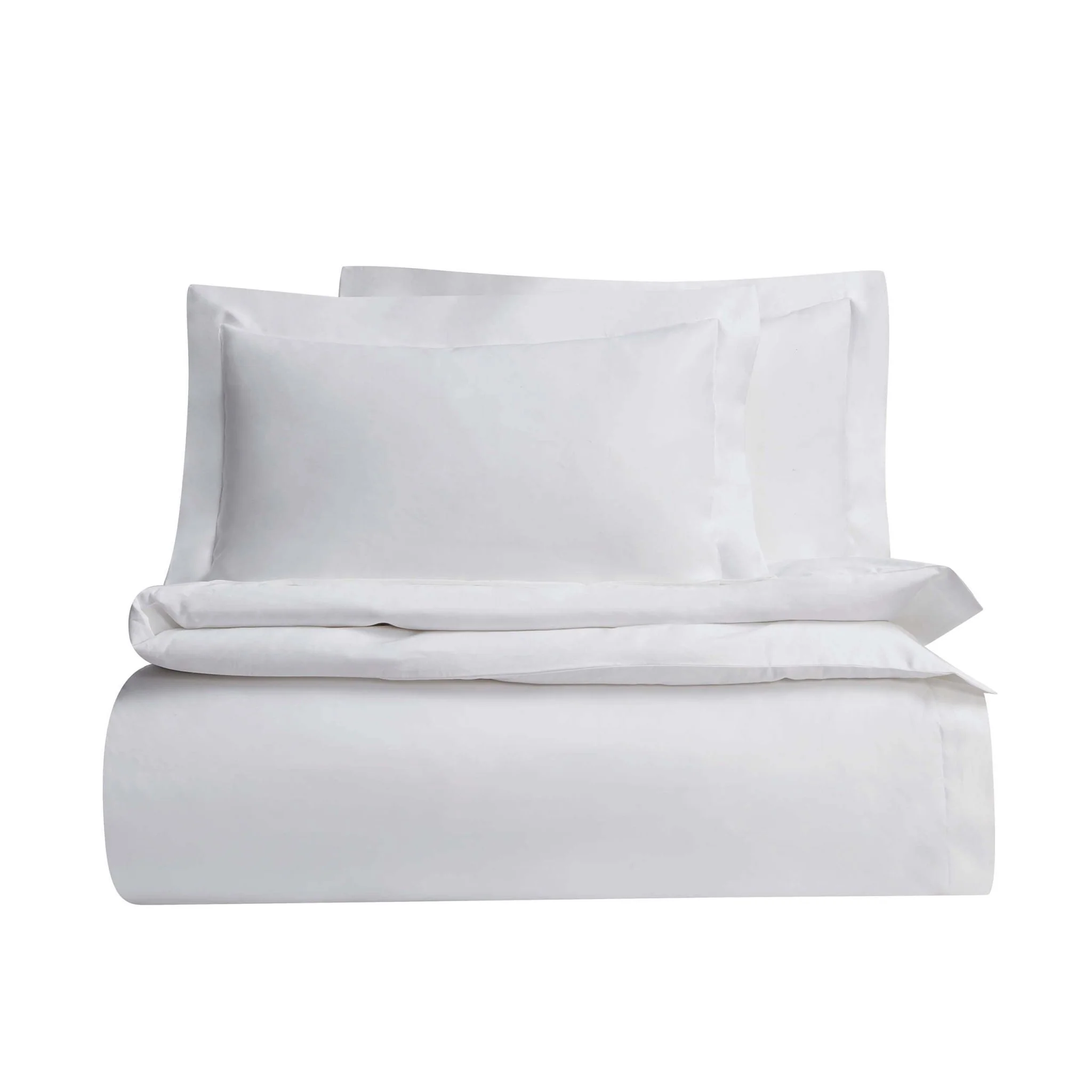 Everly 1200 Thread Count Duvet Cover - White - Image 5