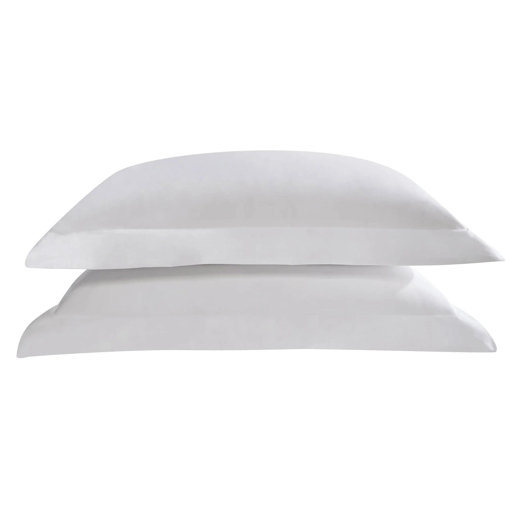 Everly 1200 Thread Count Pair of Oxford Pillowcases - White - Image 4