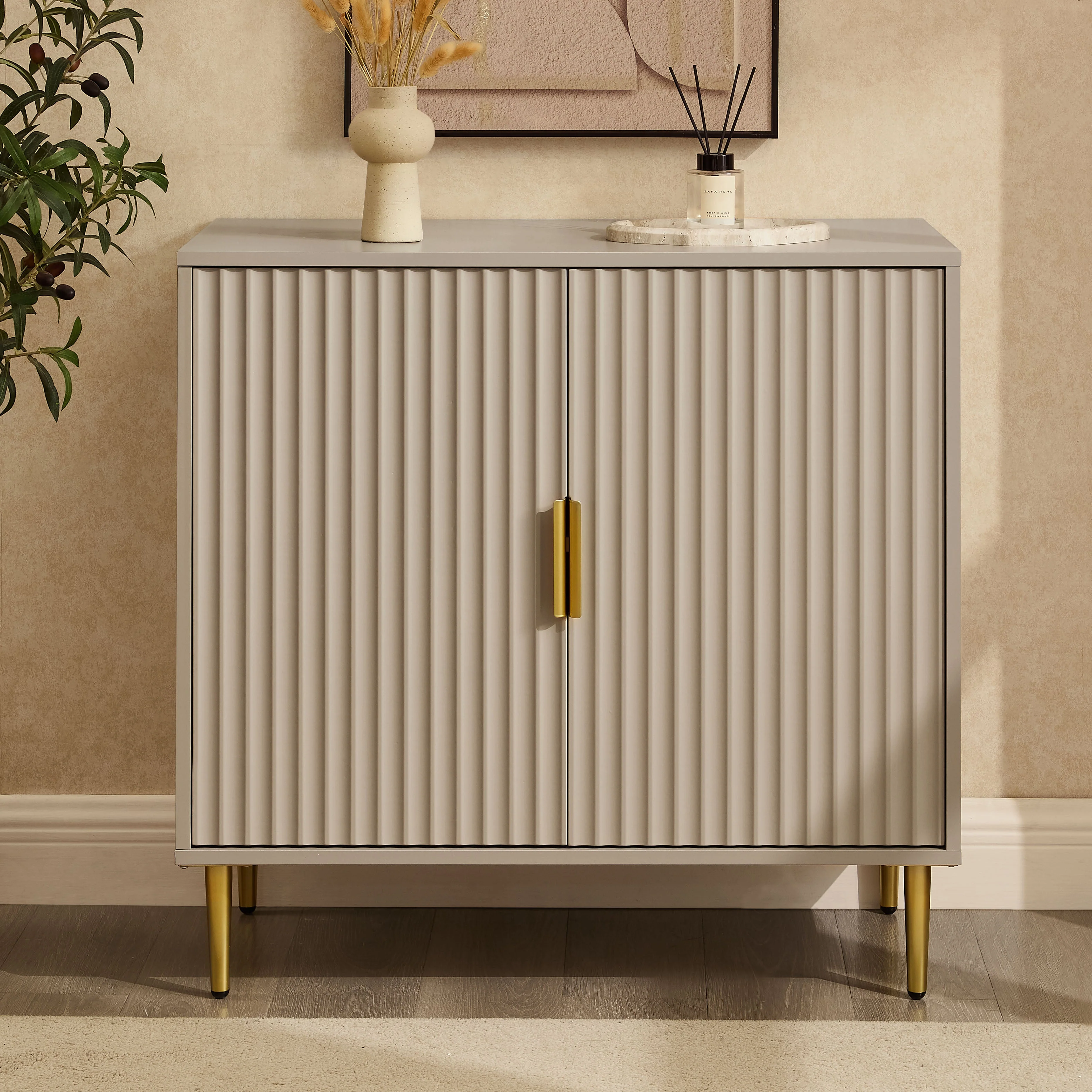 Evie 2 Door Sideboard - Taupe