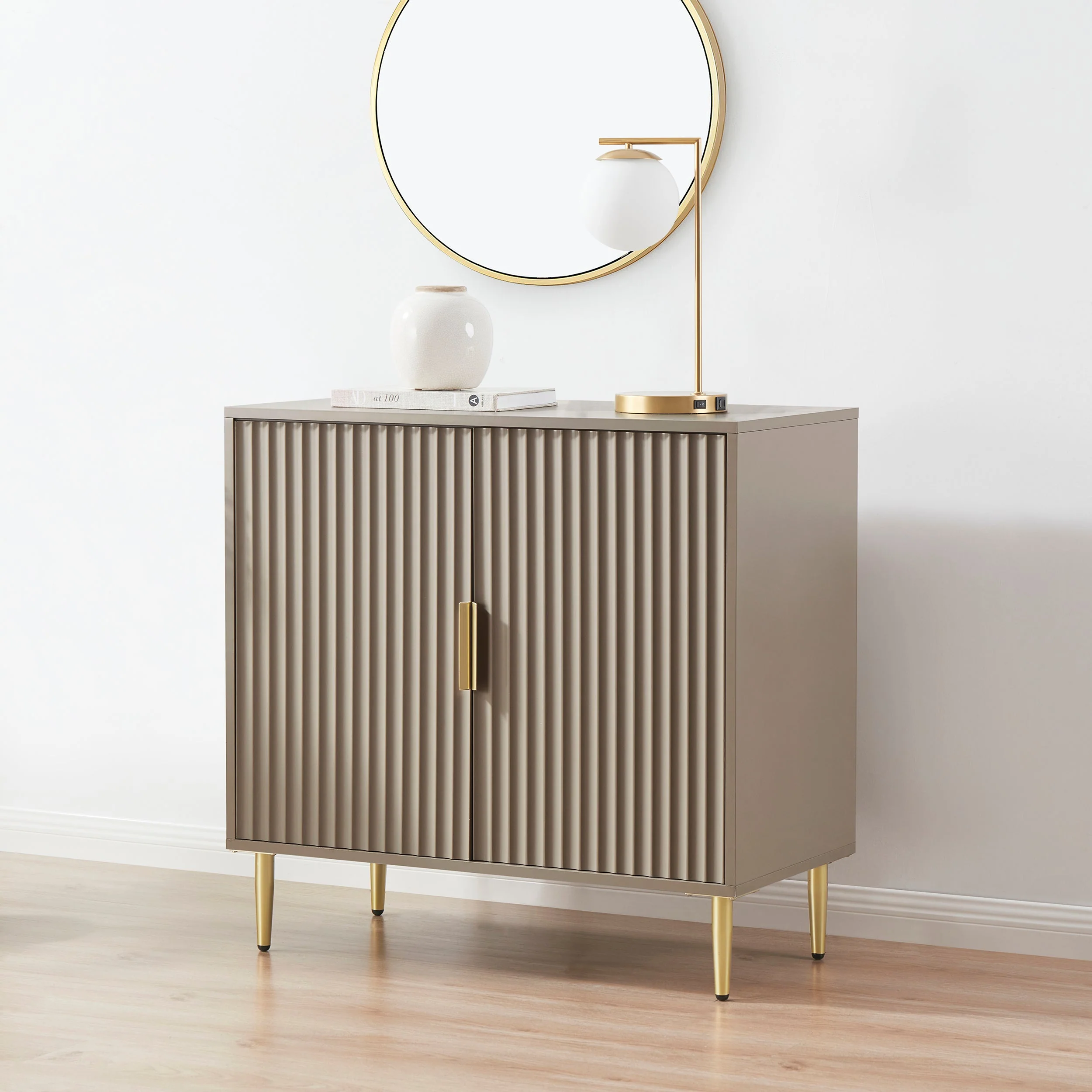 Evie 2 Door Sideboard - Taupe - Image 2