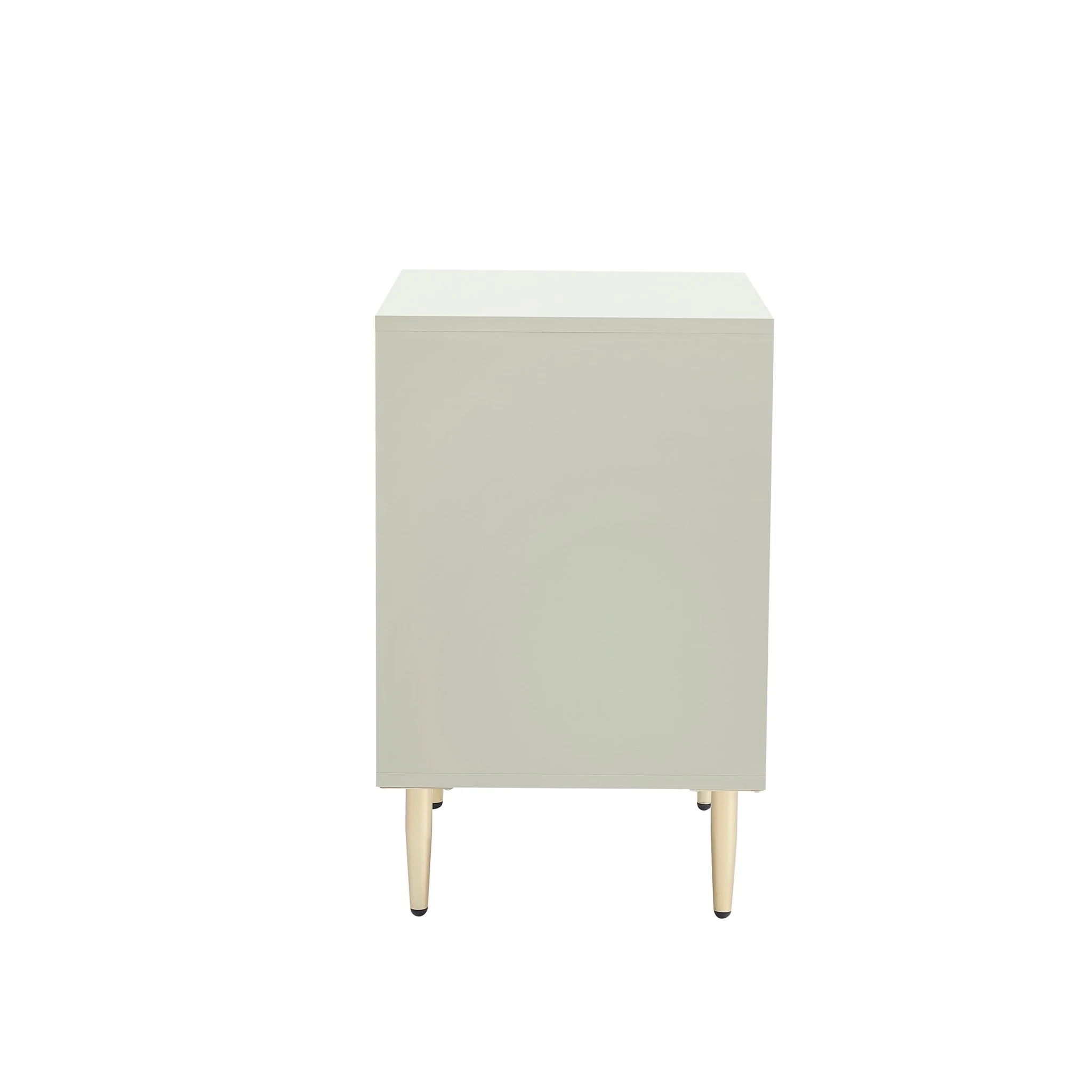 Evie 2 Drawer Bedside Table - Sage Green - Image 6