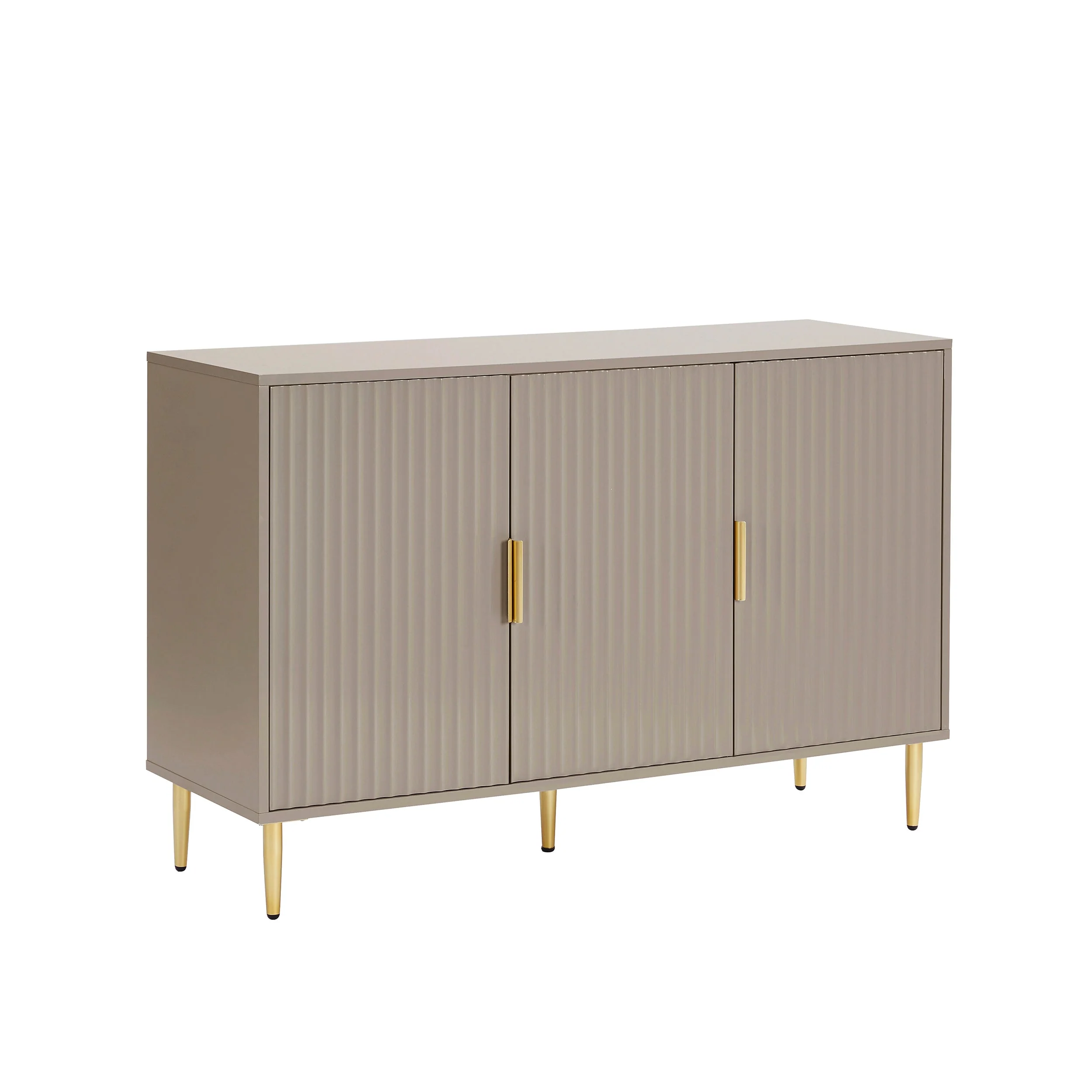 Evie 3 Door Sideboard - Taupe - Image 3