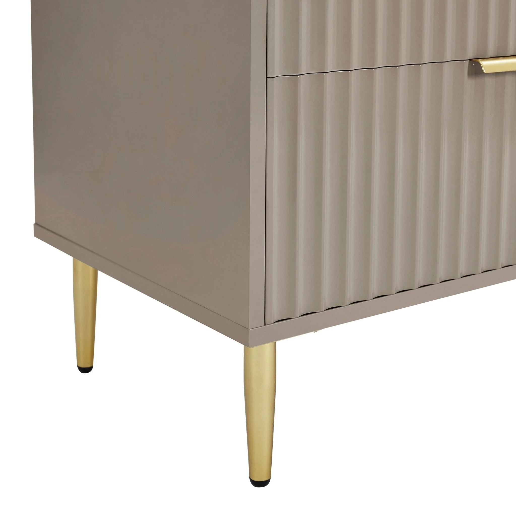 Evie 3 Door Sideboard - Taupe - Image 9