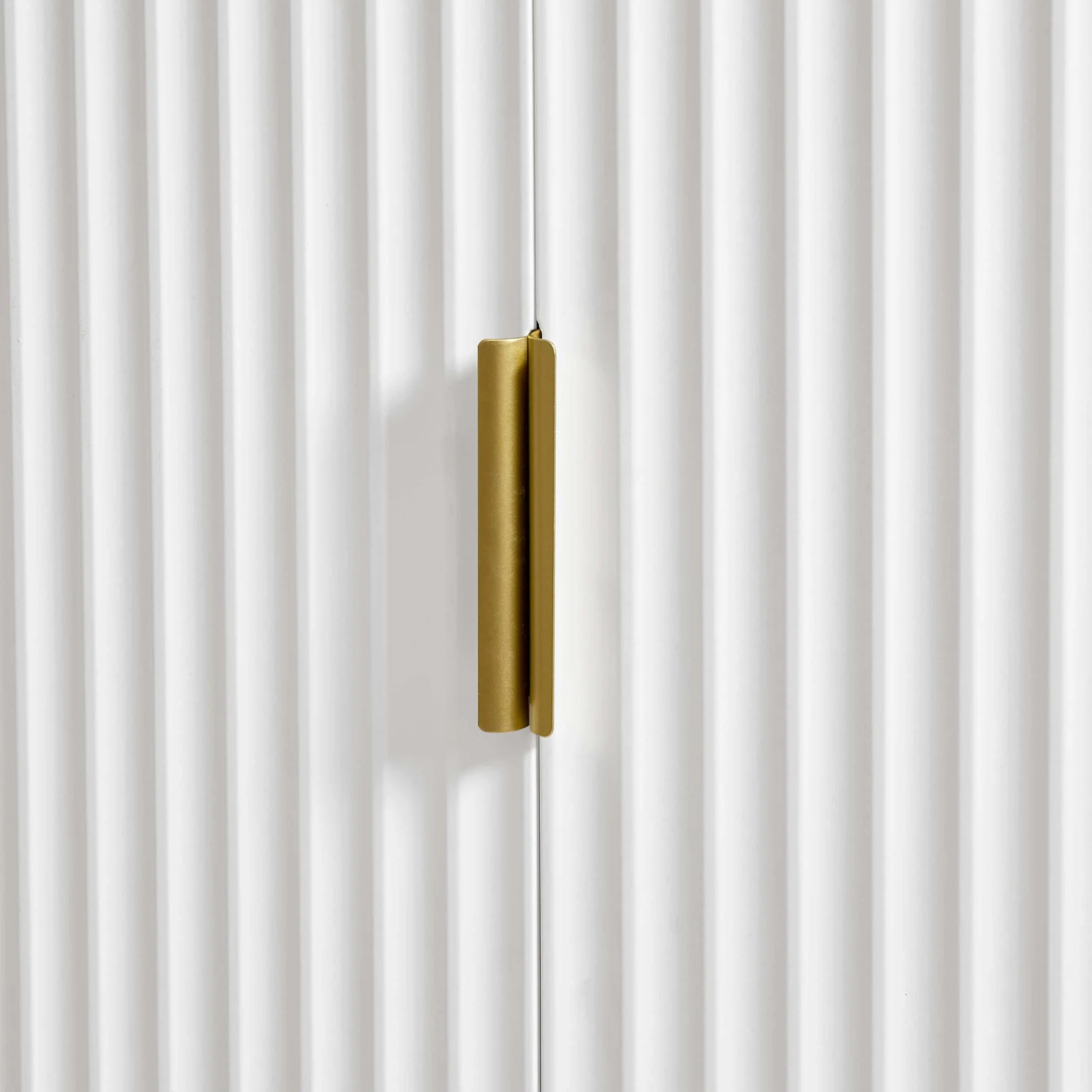 Evie 3 Door Wardrobe with Drawers - Warm White - Image 6