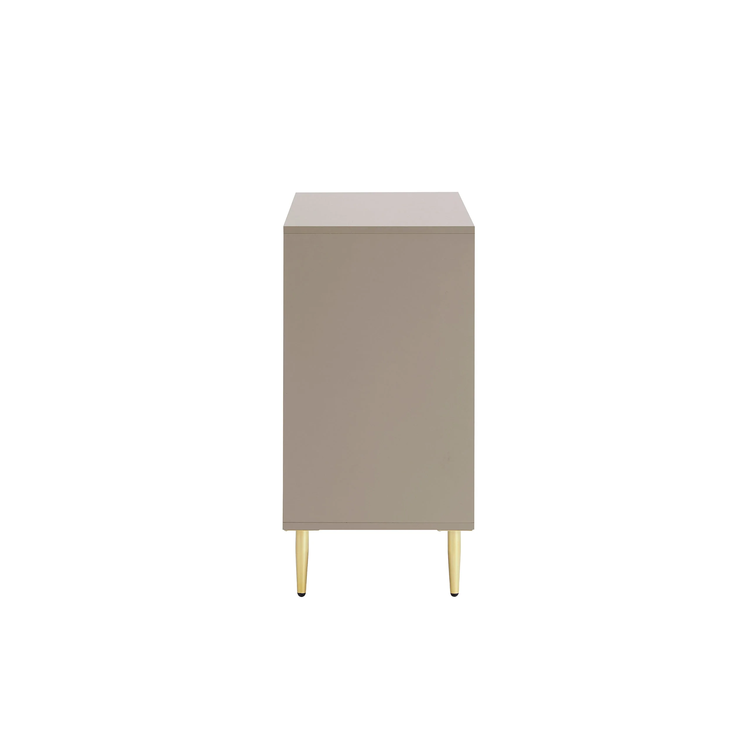 Evie 3 Drawer Chest - Taupe - Image 7