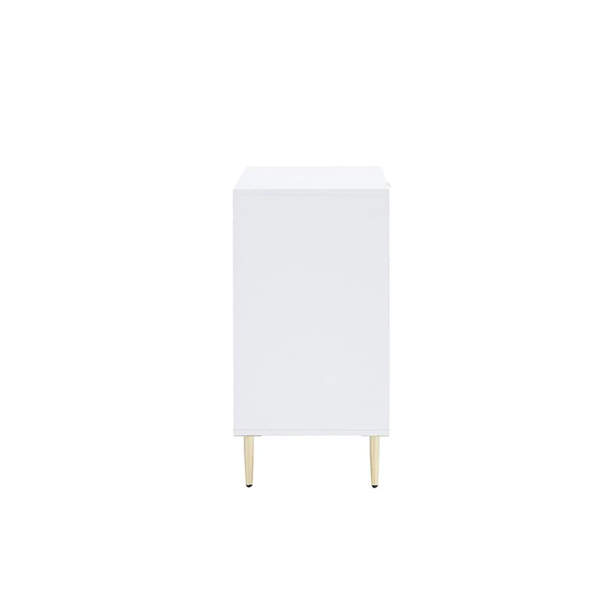 Evie 3 Drawer Chest - Warm White - Image 5