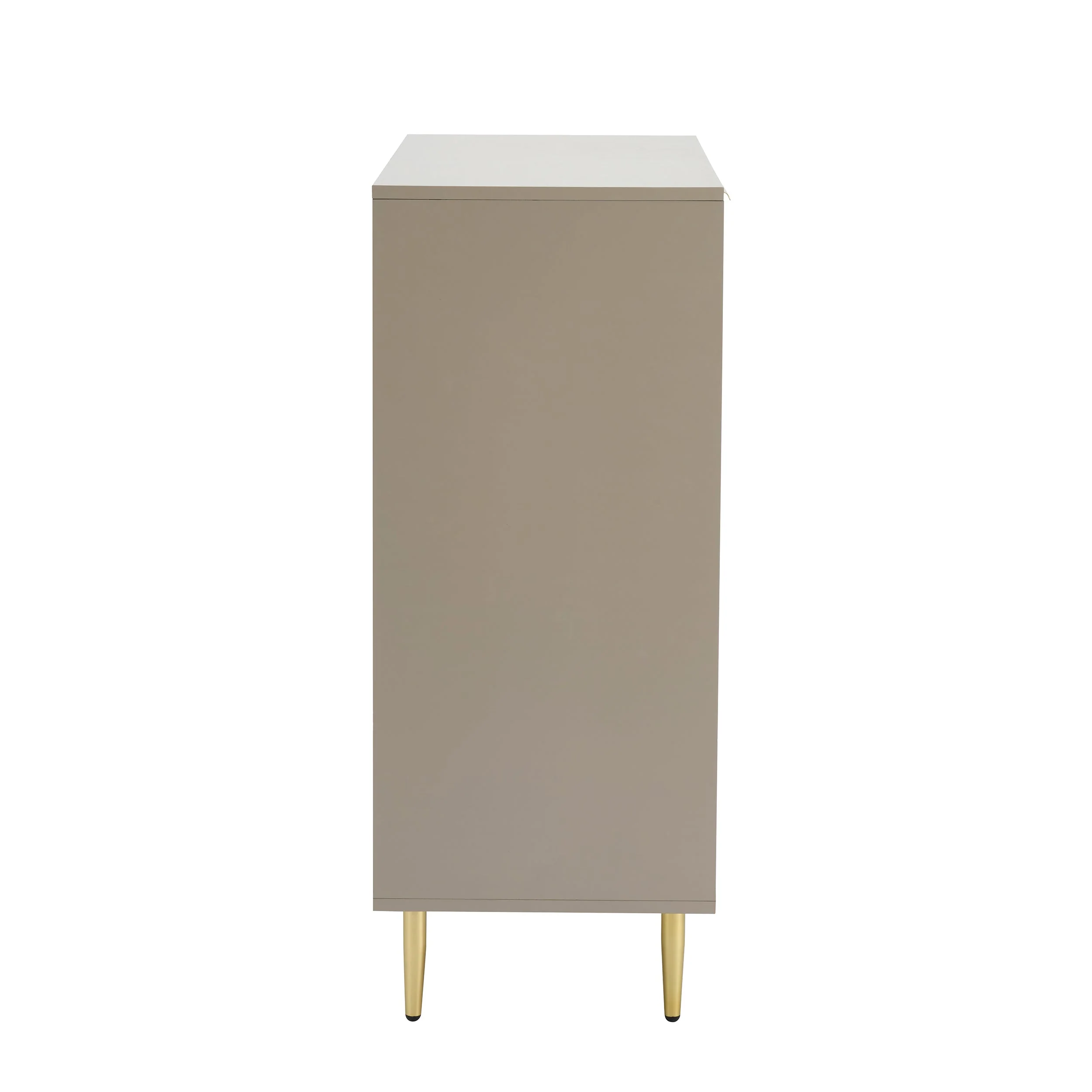 Evie 5 Drawer Chest - Taupe - Image 6