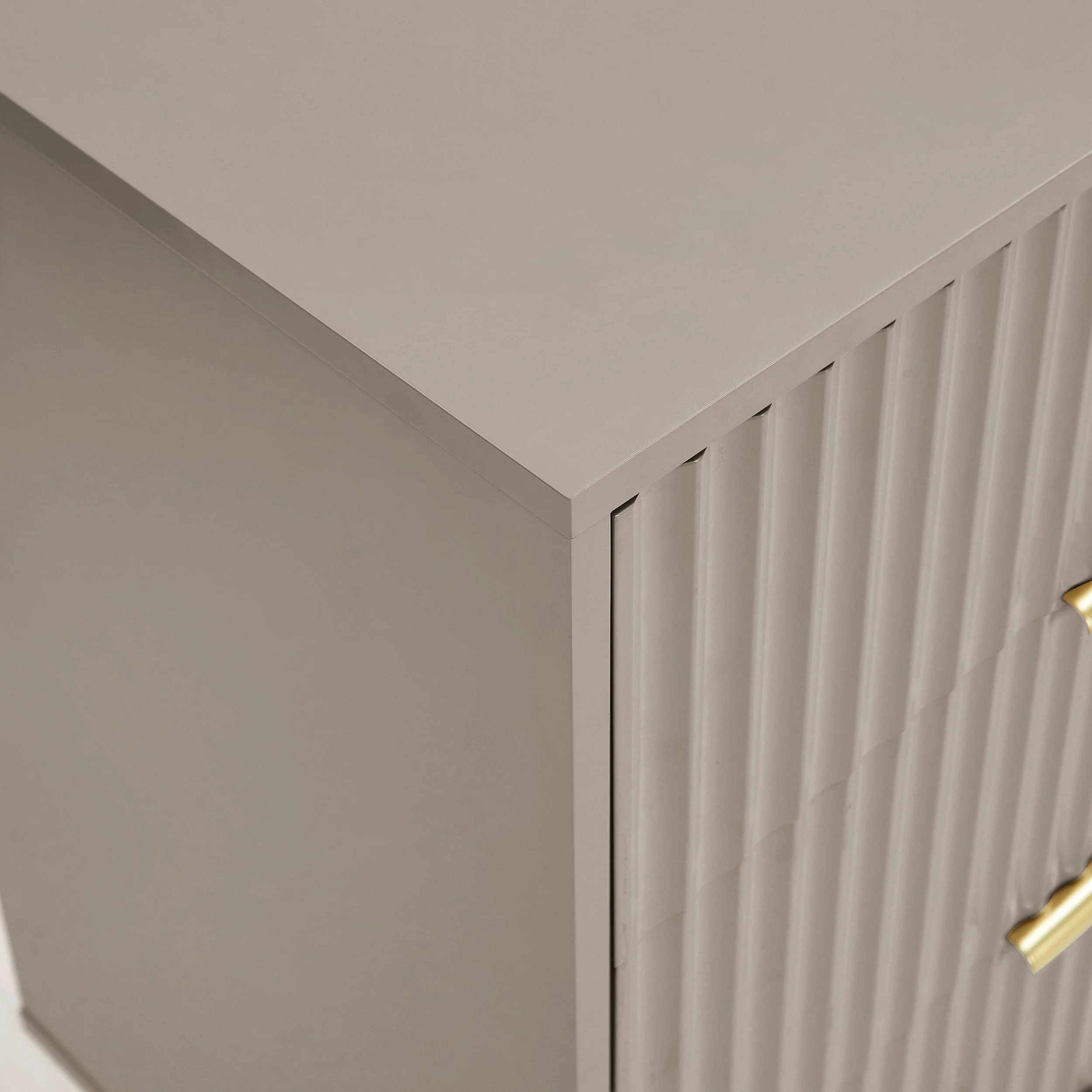 Evie 6 Drawer Chest - Taupe - Image 5