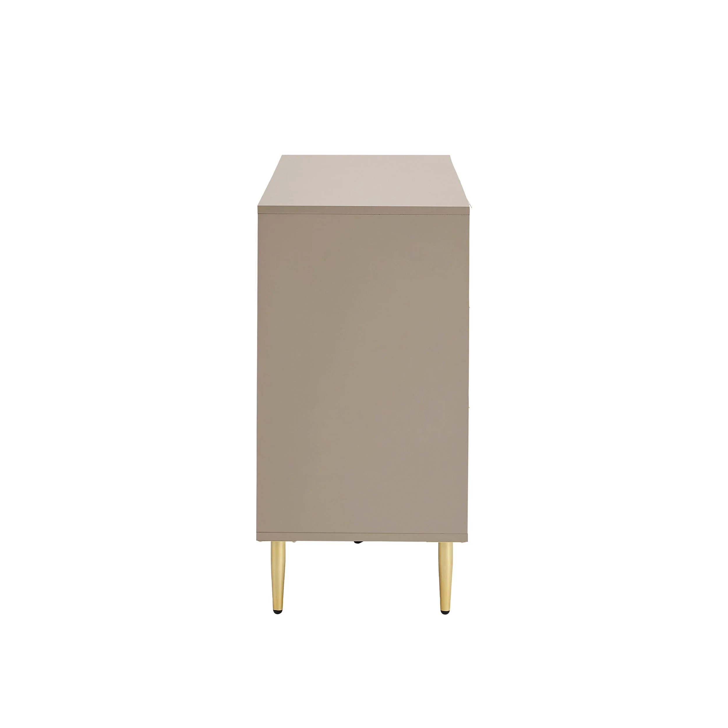 Evie 6 Drawer Chest - Taupe - Image 6