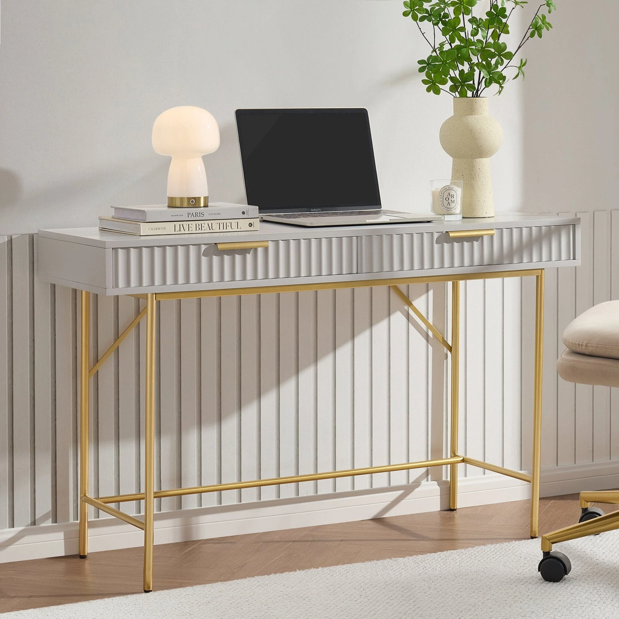 Evie Desk - Grey