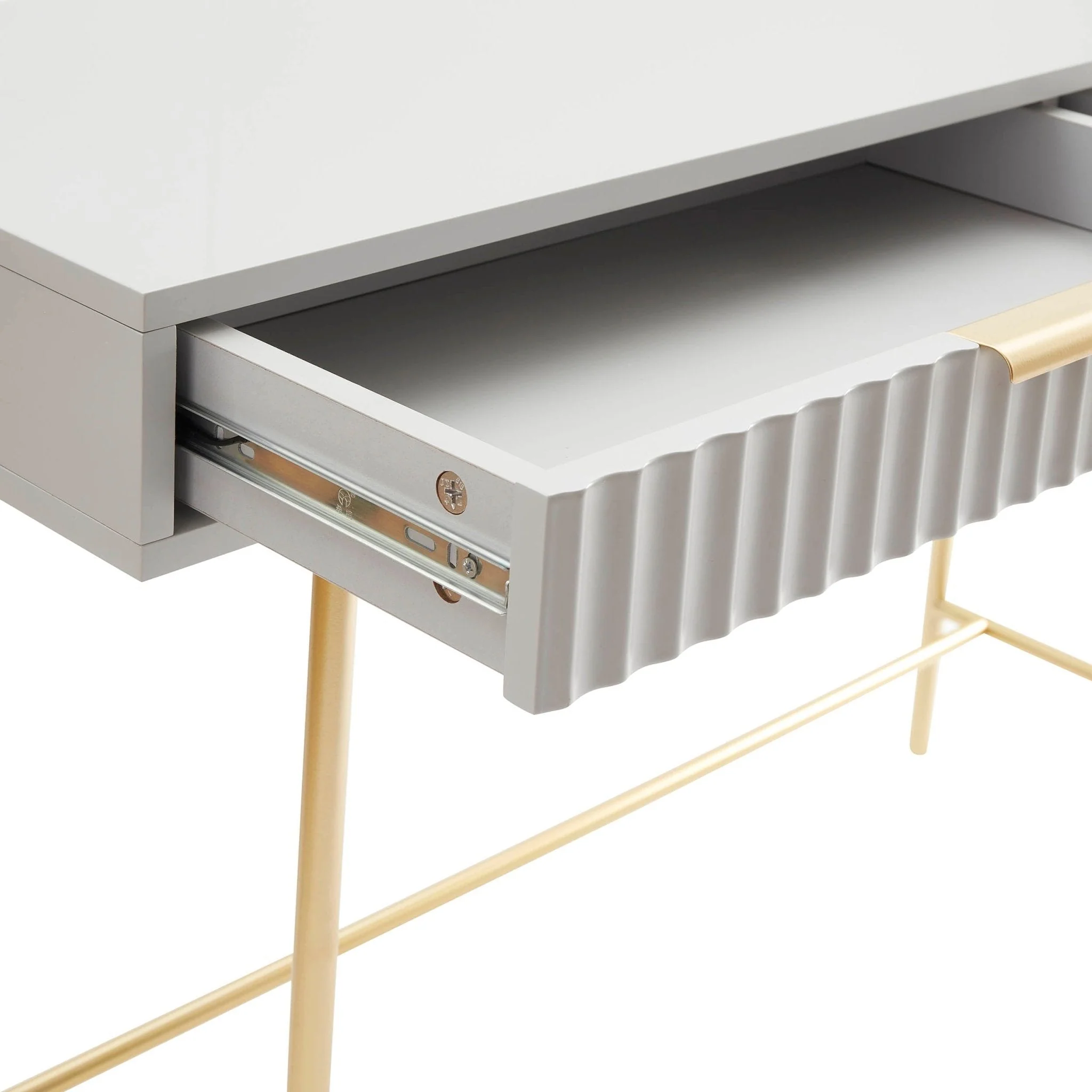 Evie Desk - Grey - Image 5