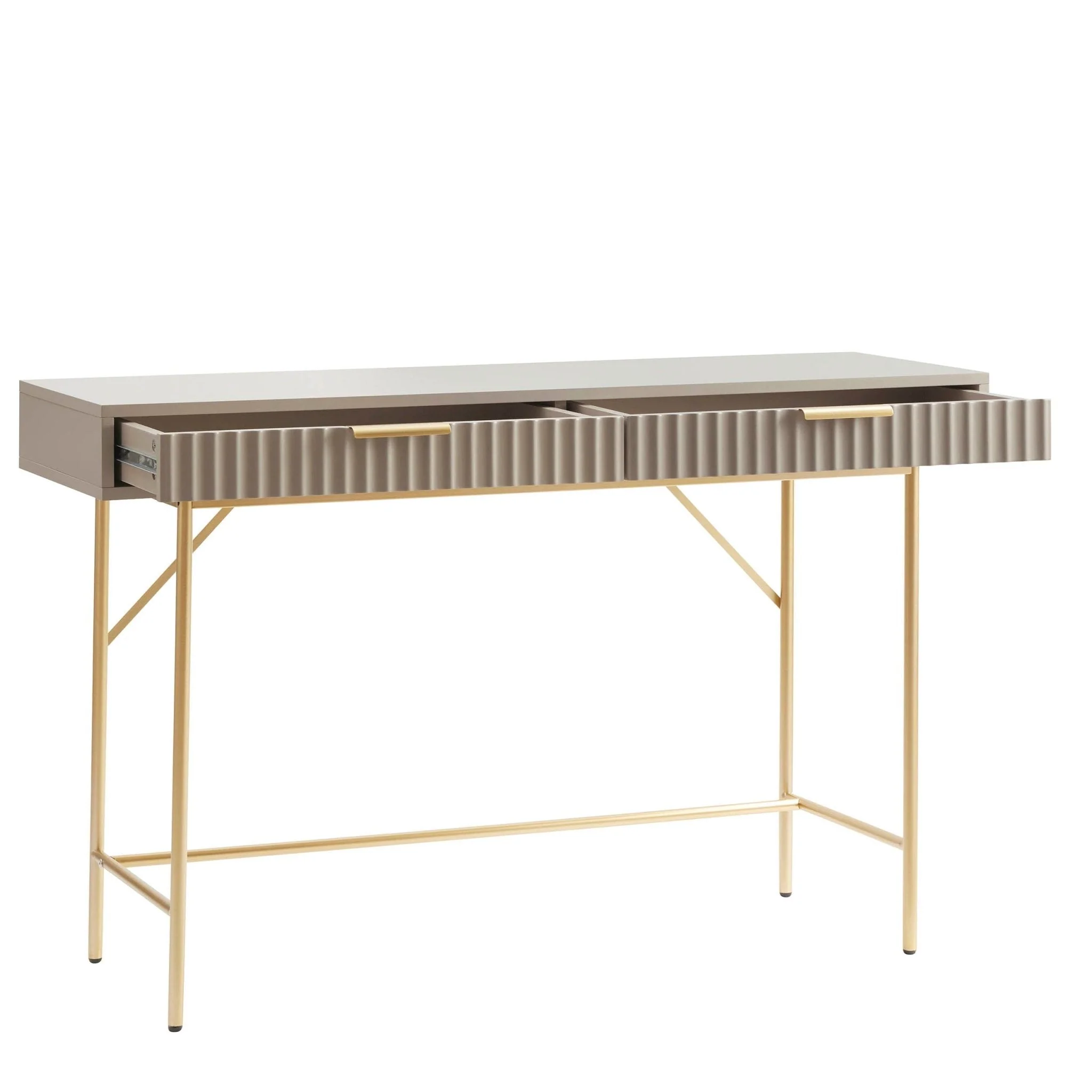 Evie Desk - Taupe - Image 3