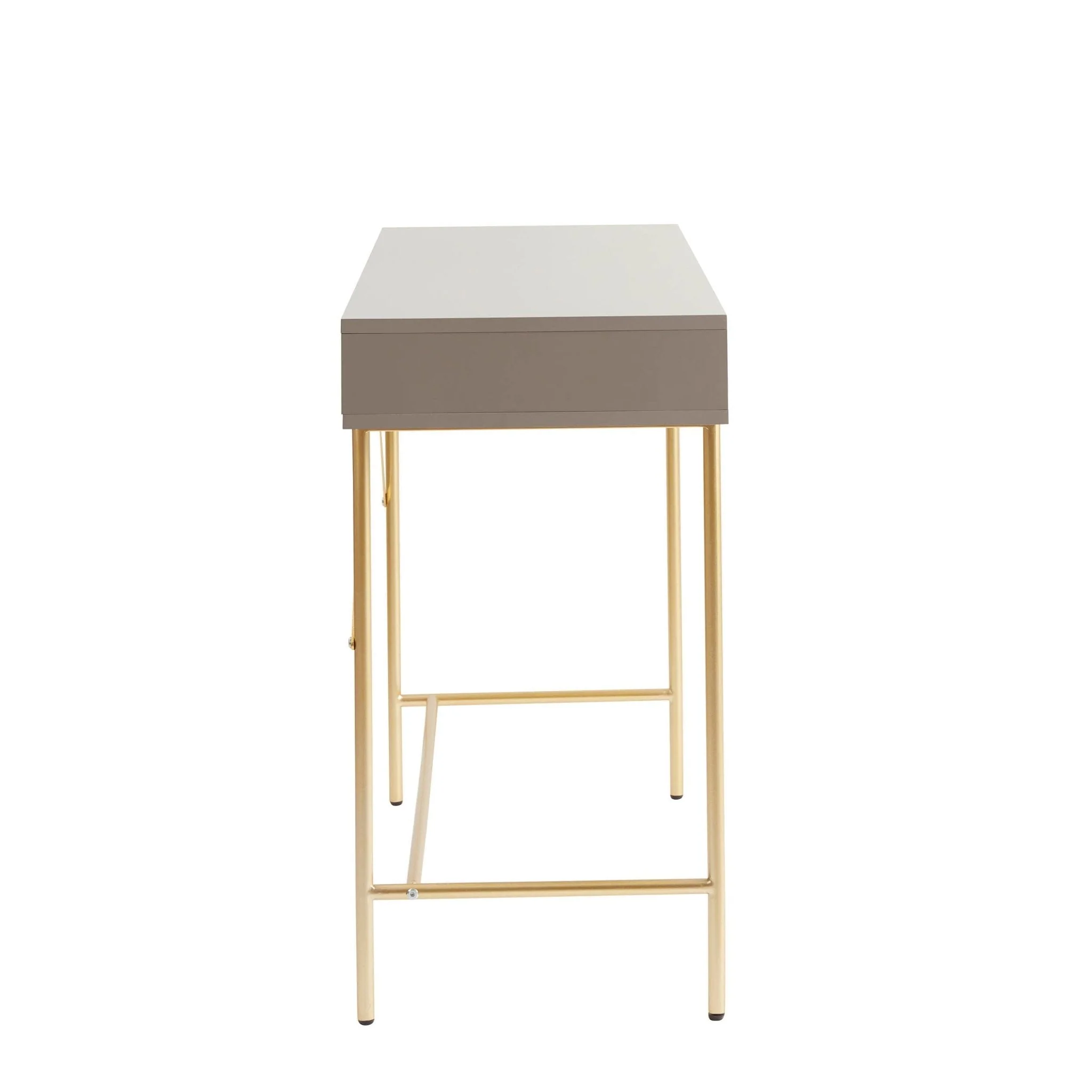 Evie Desk - Taupe - Image 4