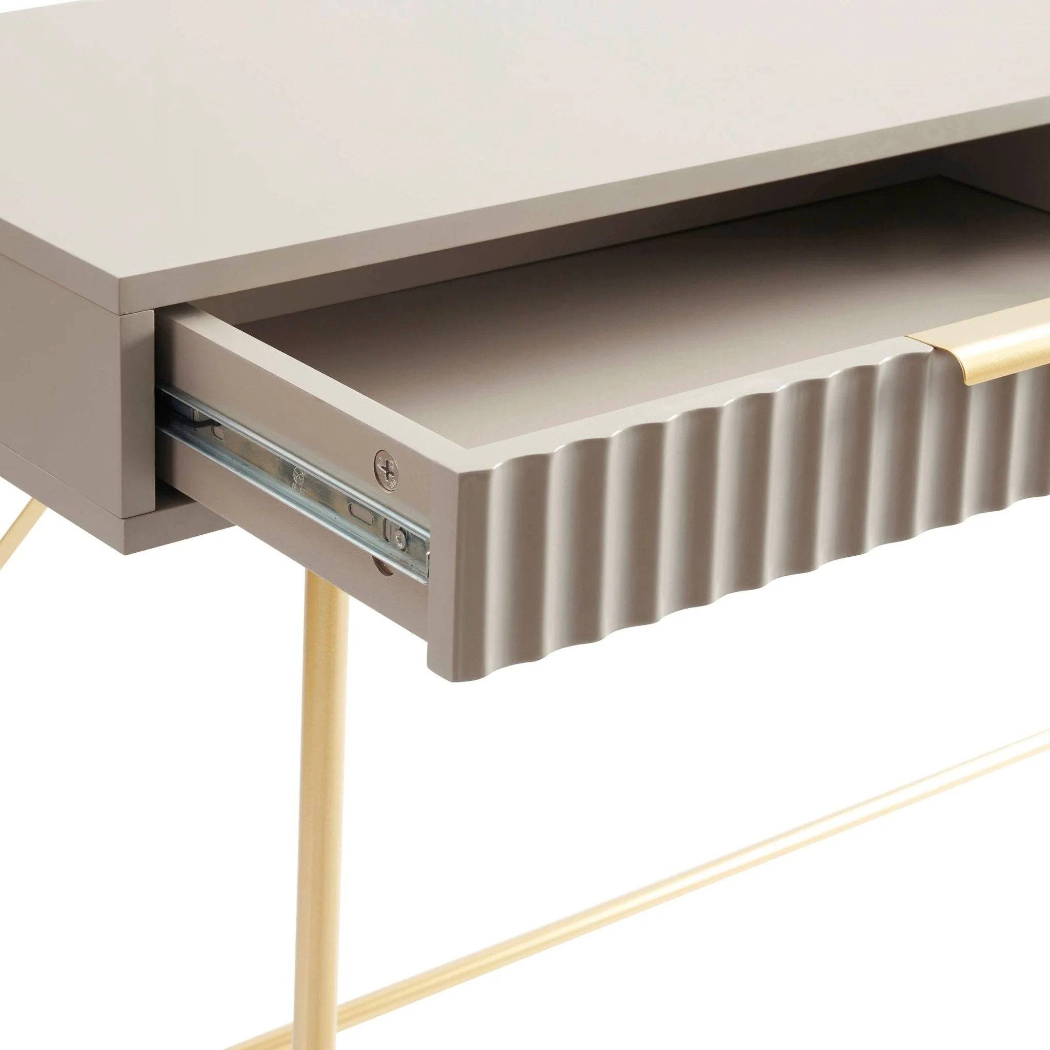Evie Desk - Taupe - Image 5