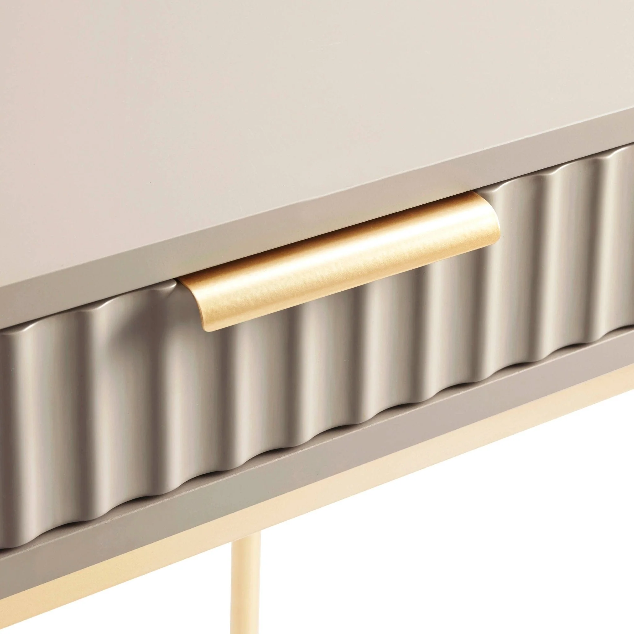 Evie Desk - Taupe - Image 6