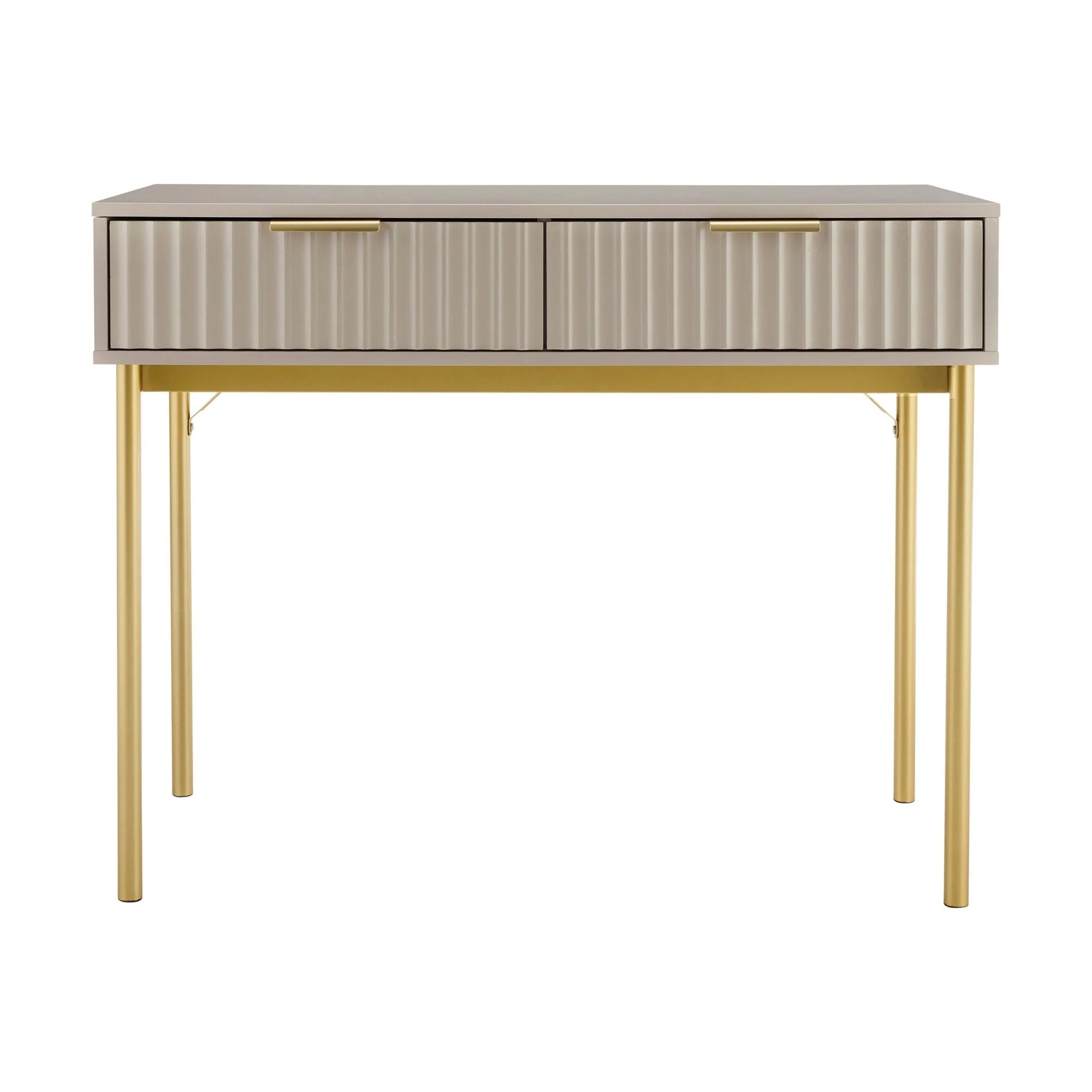 Evie Dressing Table Console - Taupe - Image 2