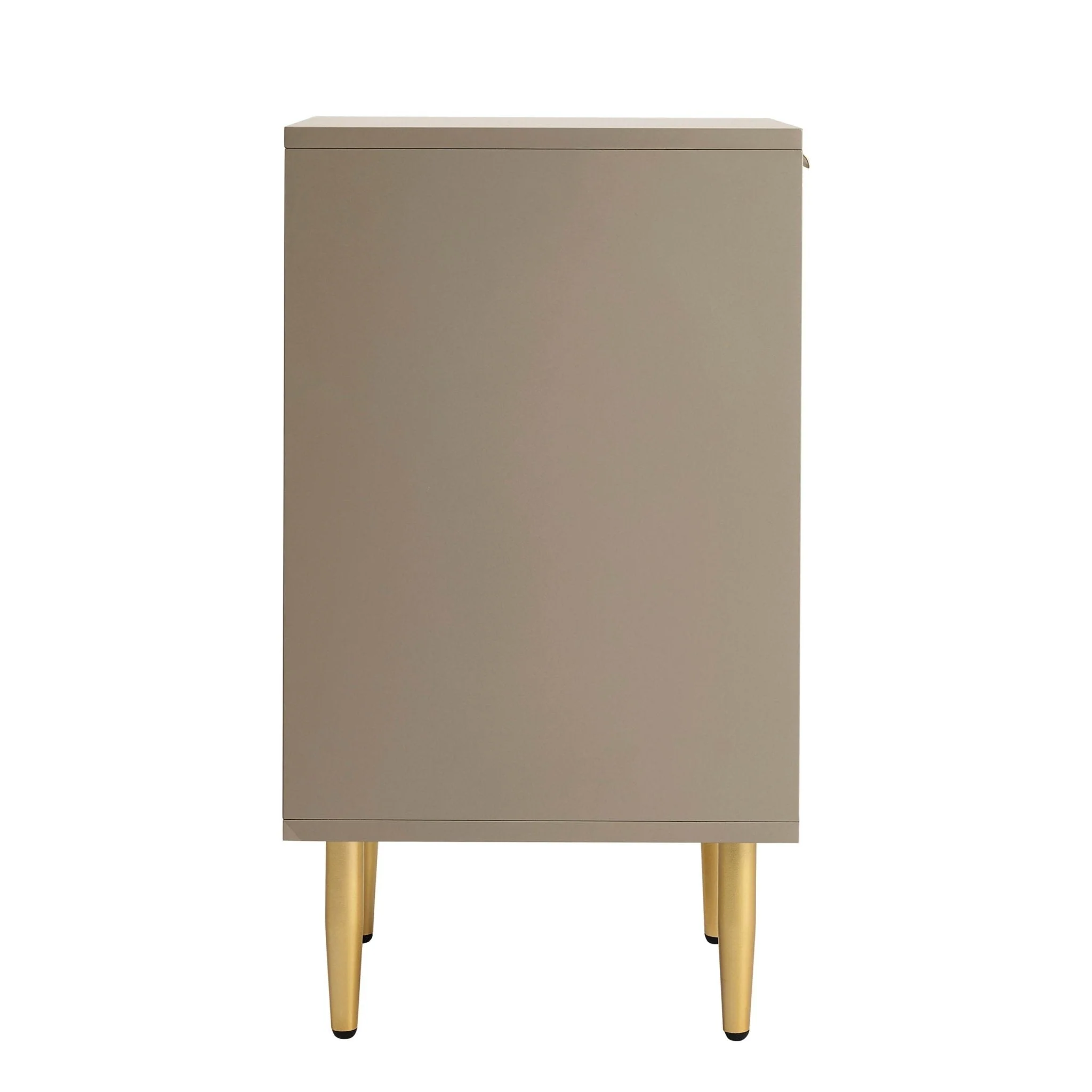 Evie 1 Drawer Nightstand - Taupe - Image 5