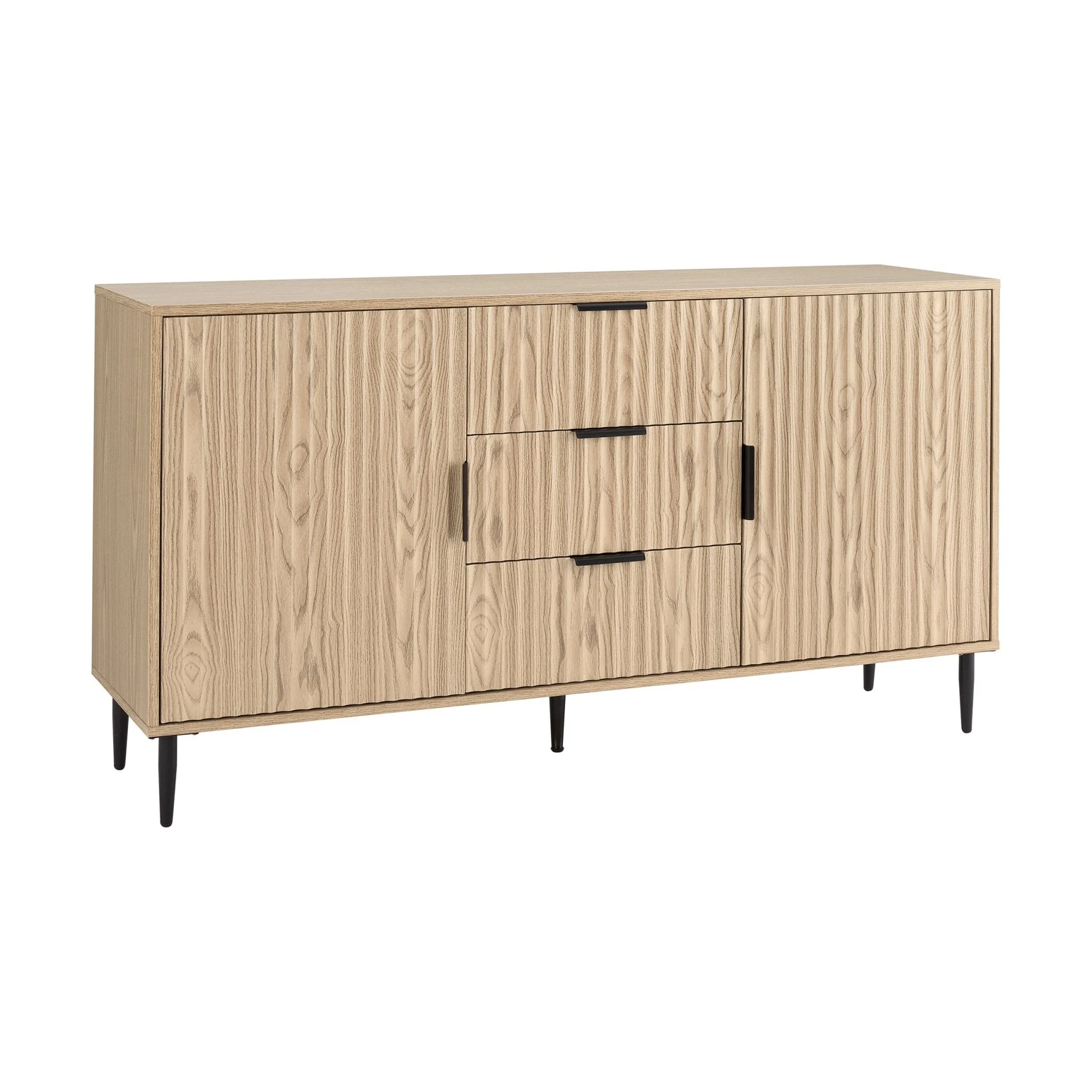 Evie Sideboard with Drawers - Wood Effect - Image 2