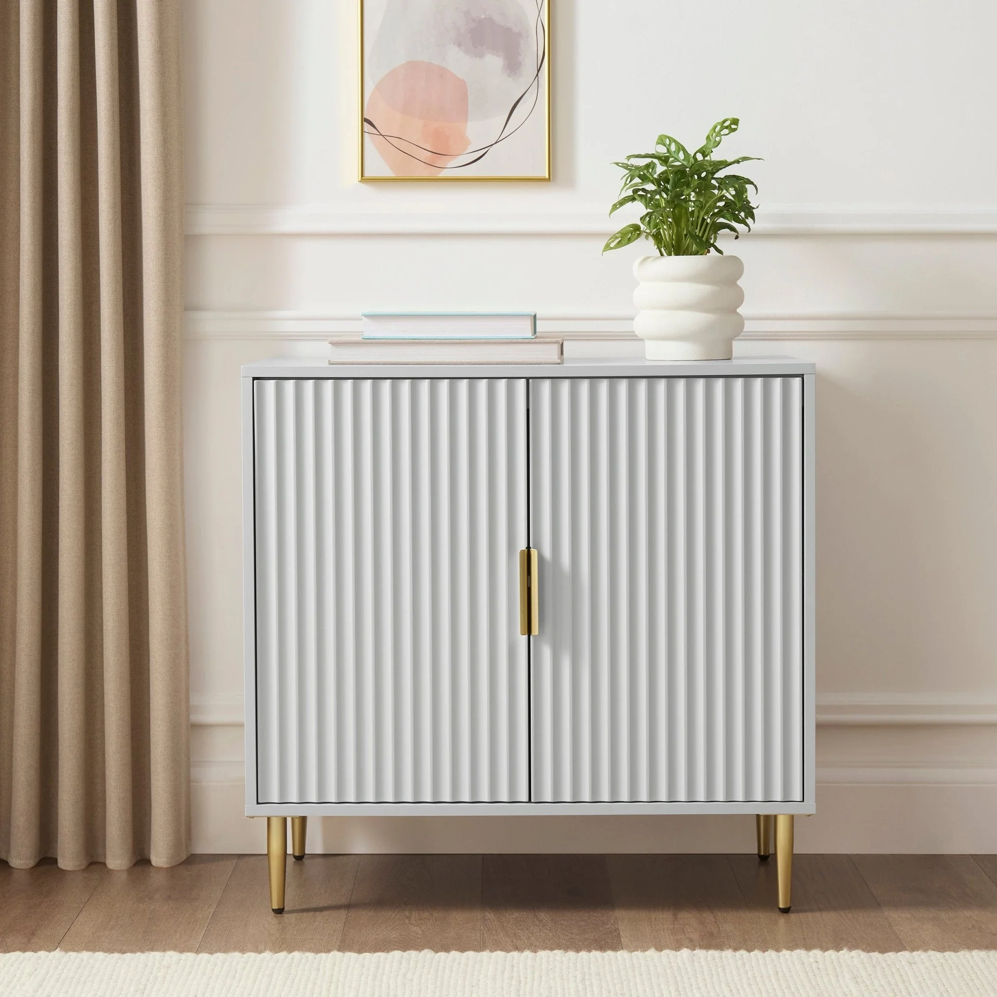 Evie Small Sideboard - Grey - Image 3