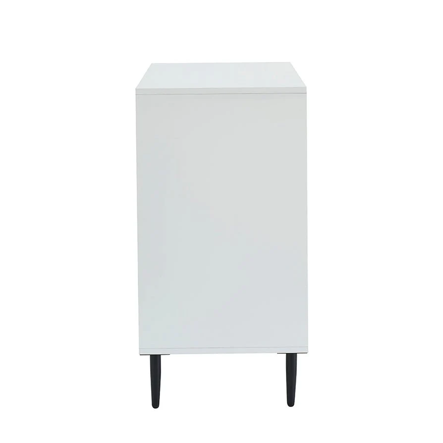 Evie Small Sideboard - White/Wood Effect - Image 8