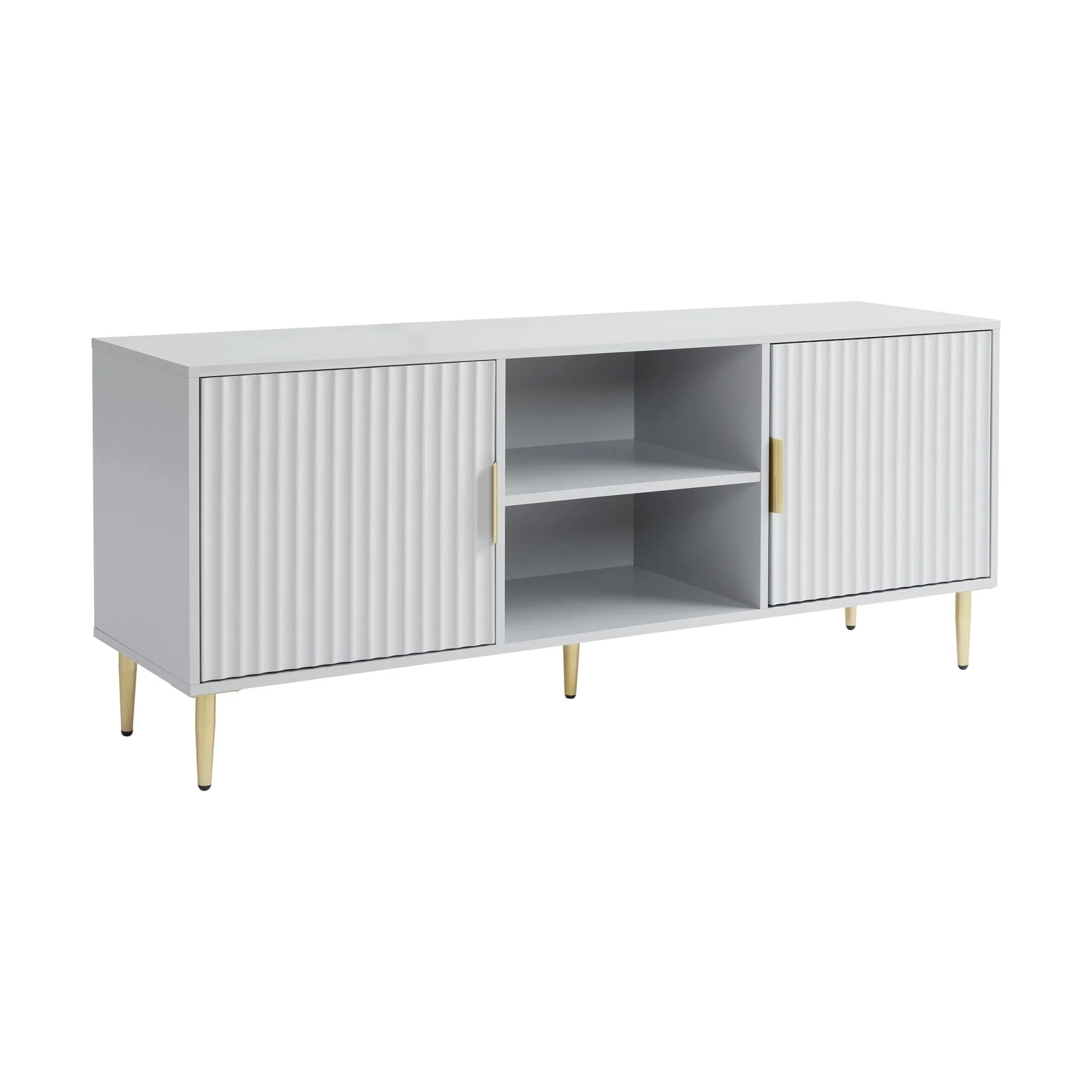 Evie TV Stand for TVs up to 65"- Grey - Image 2