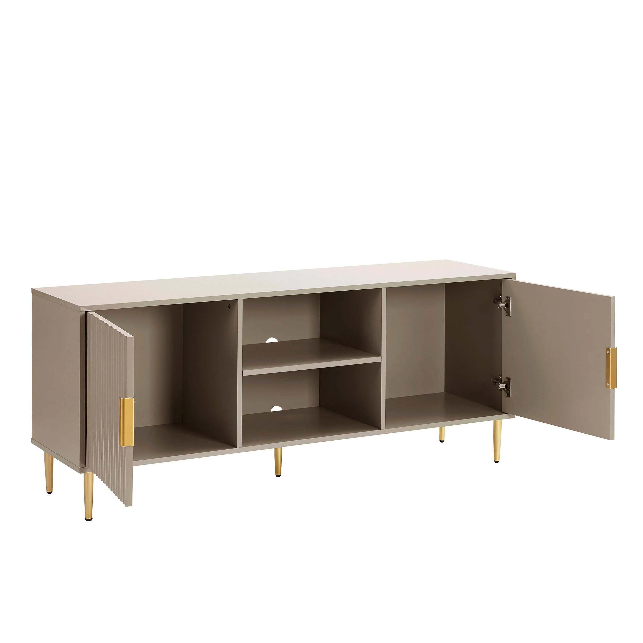 Evie TV Stand for TVs up to 65" - Taupe - Image 6
