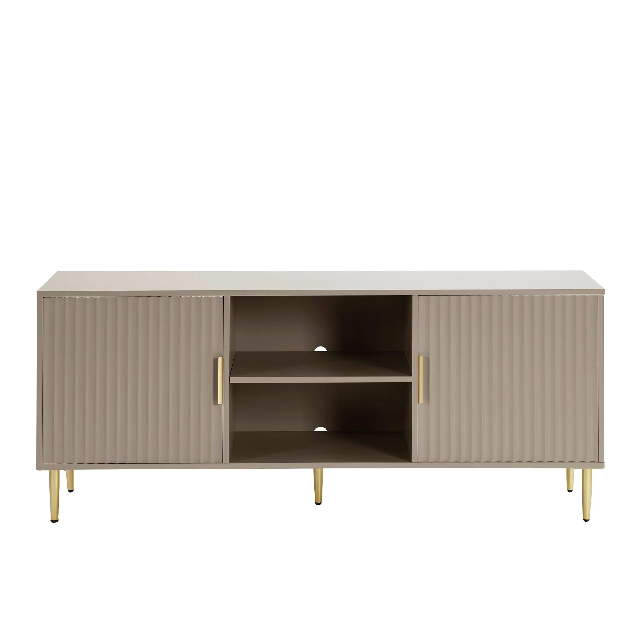 Evie TV Unit for TVs up to 65"- Taupe - Image 7
