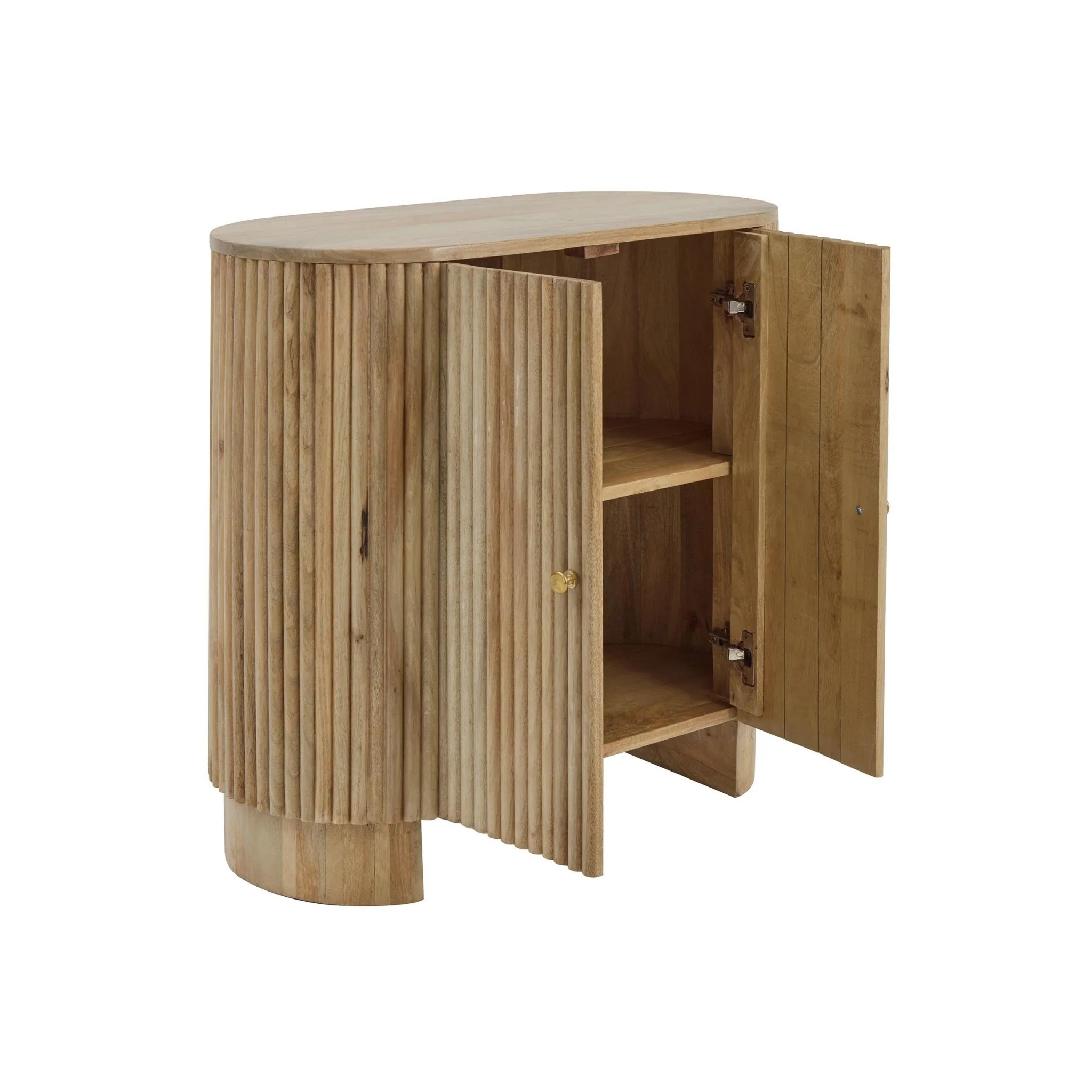 Finley Mango Wood 2 Door Sideboard - Natural - Image 5