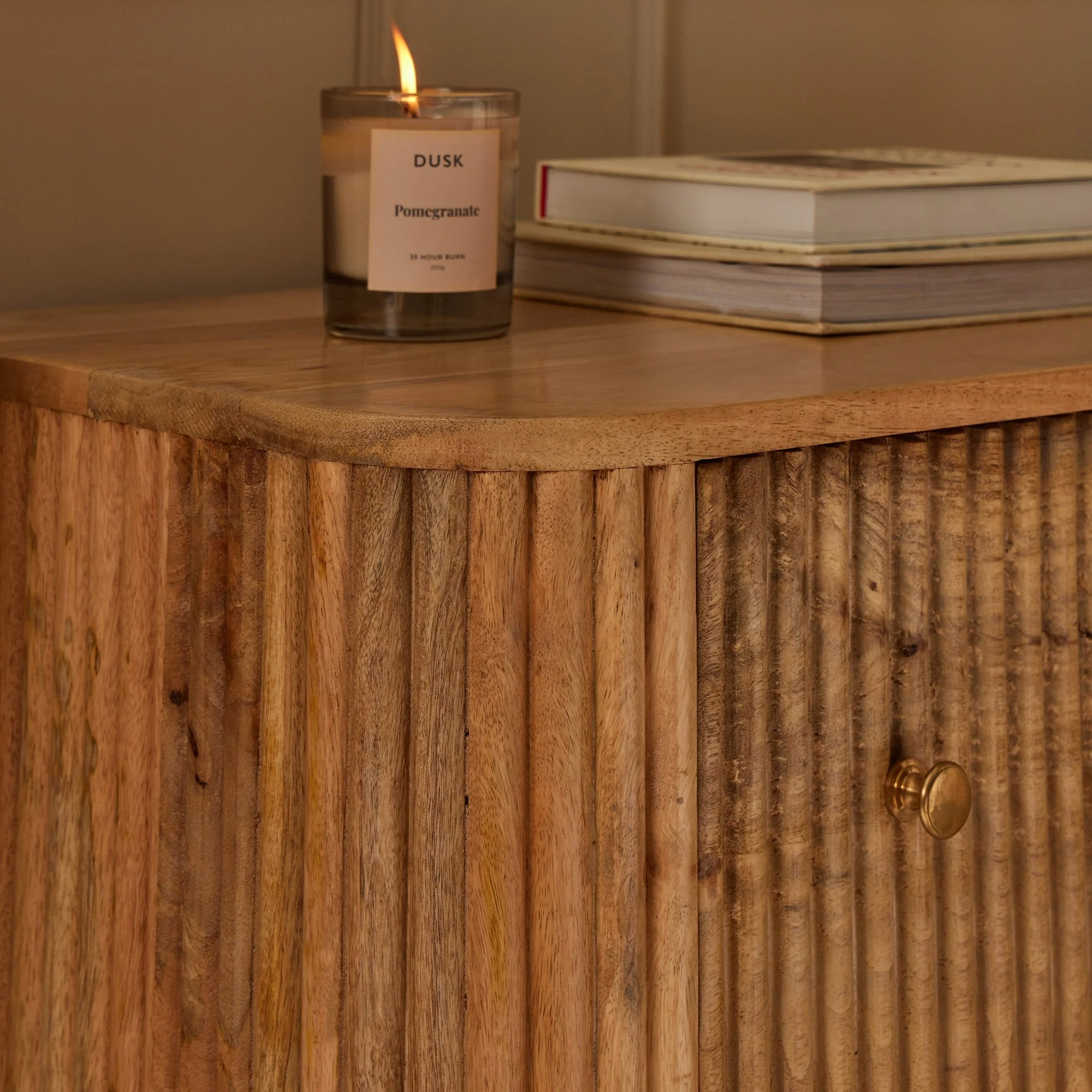 Finley Mango Wood 6 Drawer Chest - Natural - Image 2