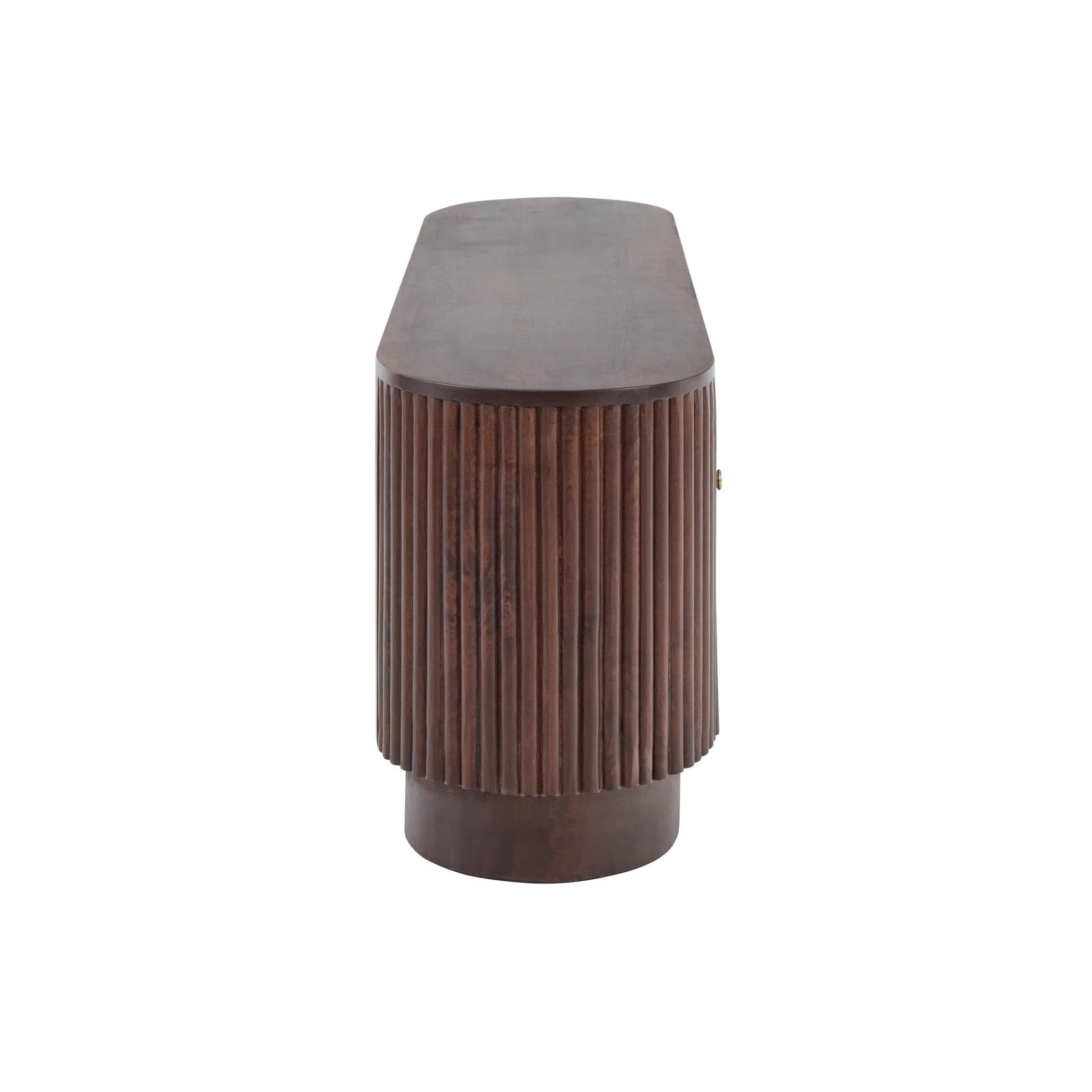 Finley Mango Wood Coffee Table - Walnut - Image 6