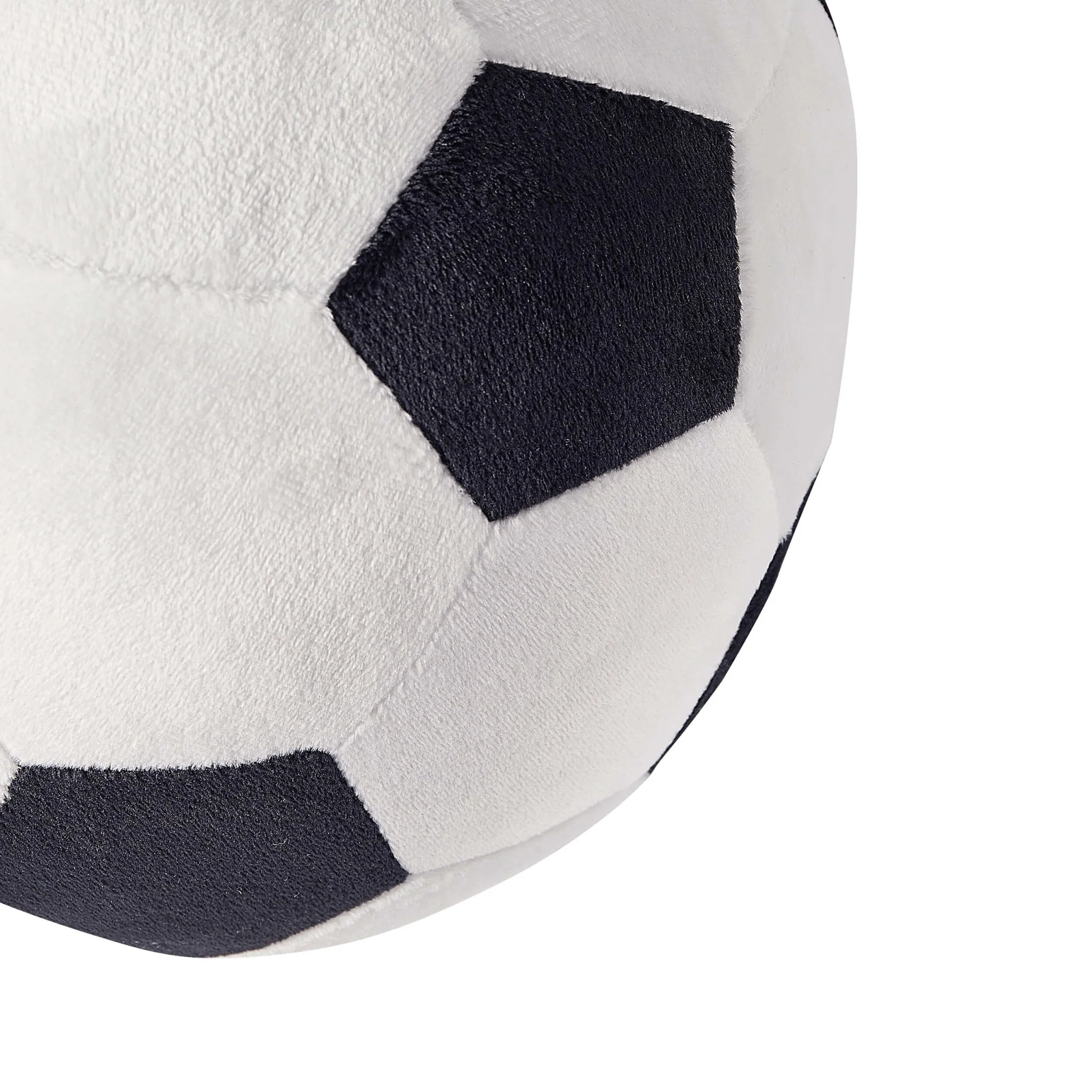 Football Cushion - Black/White - Image 3