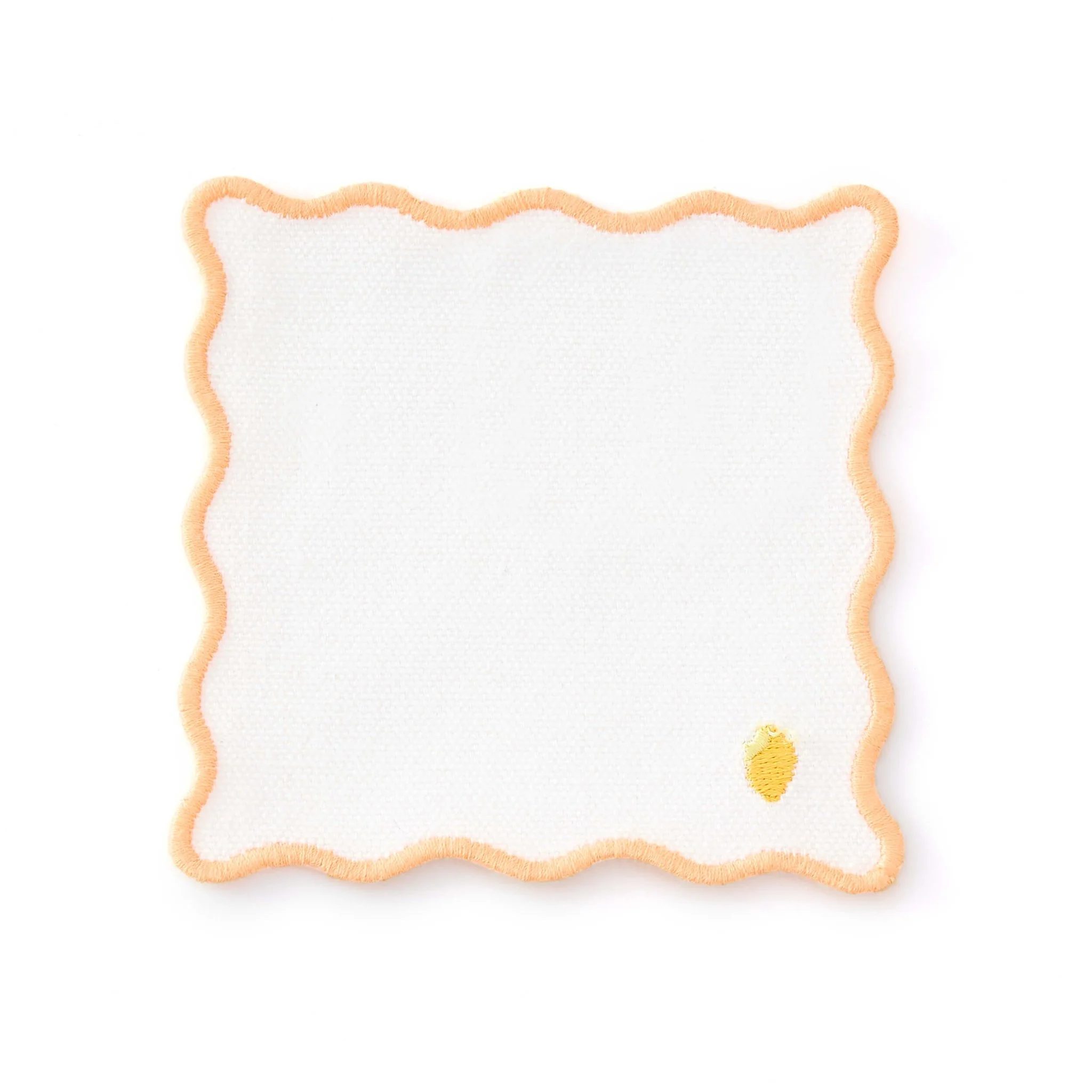 Fruit Embroidered Pack of 4 Cocktail Coasters - Multi - Image 10