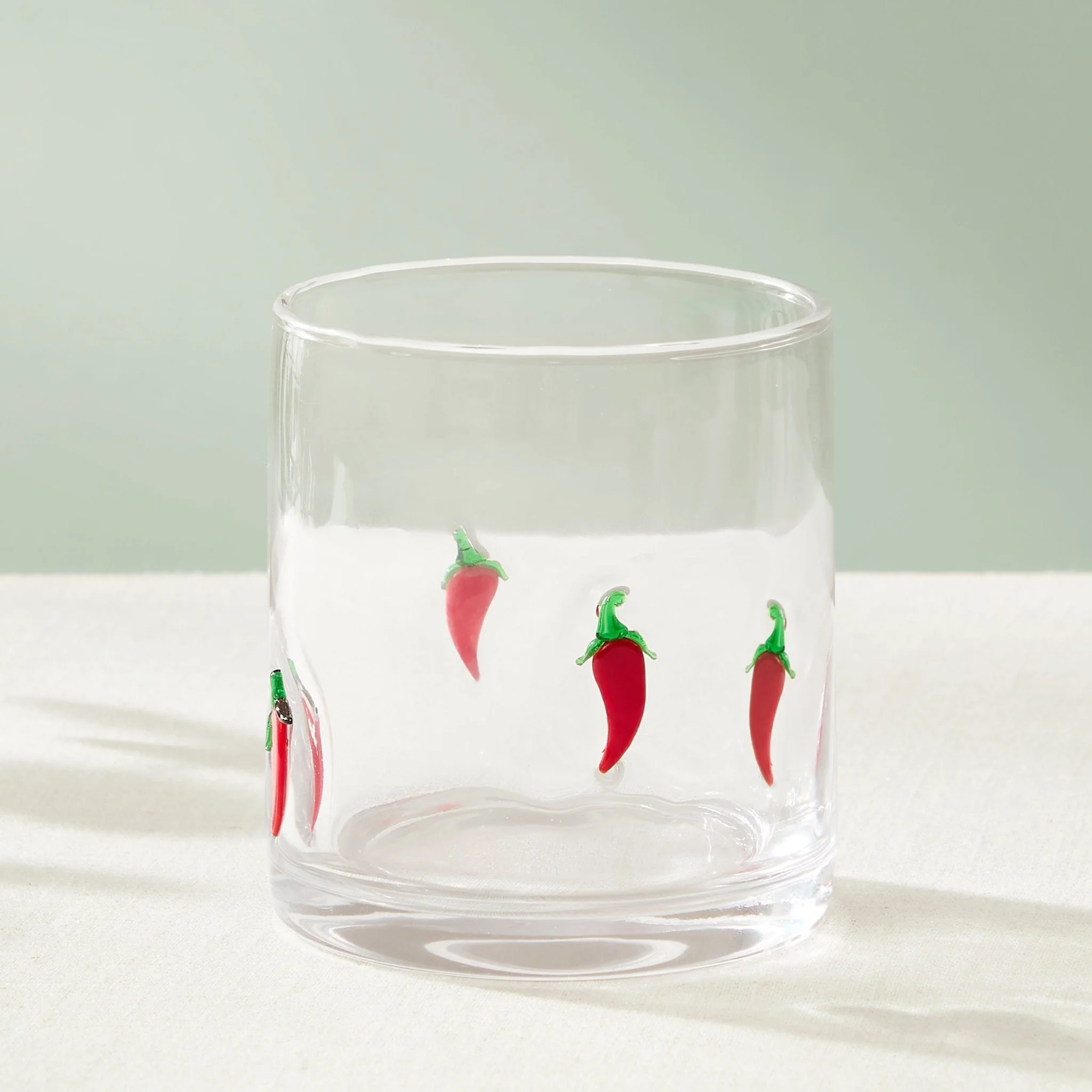 Fruity Glass Tumblers - Set of 4 - Clear - Image 6