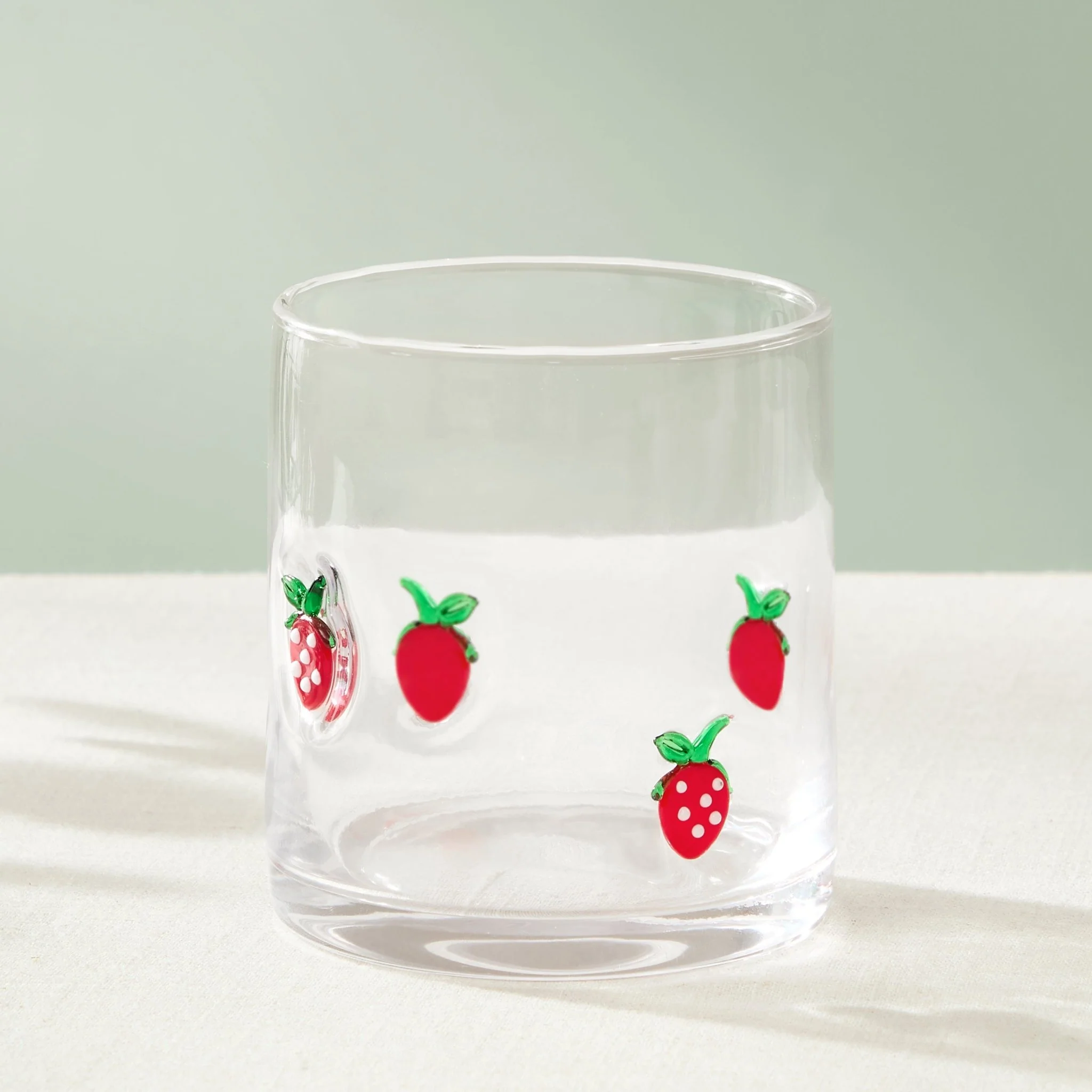 Fruity Glass Tumblers - Set of 4 - Clear - Image 9