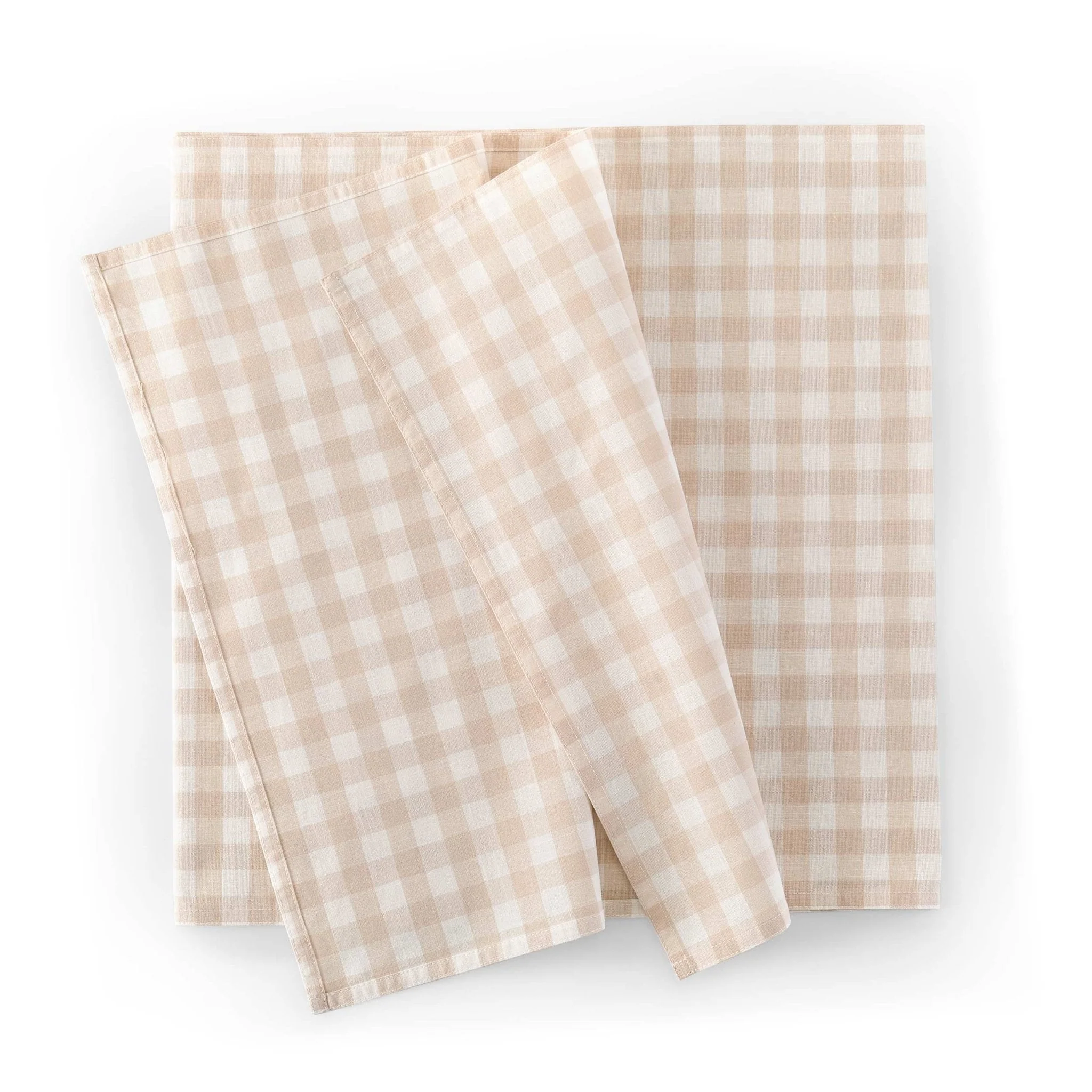 Gabriella Gingham Table Runner - Natural - Image 2