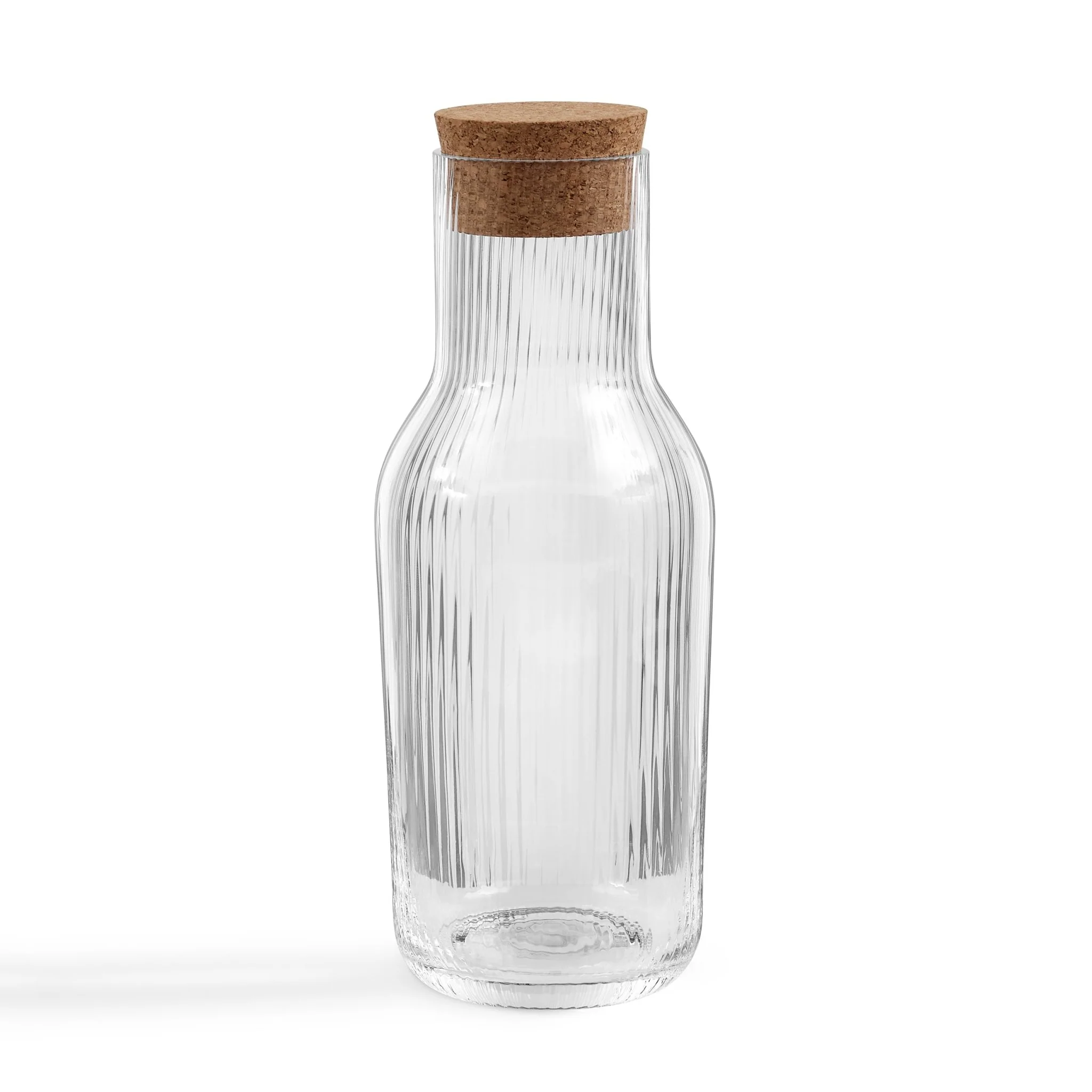 Gatsby Ripple Glass 1L Carafe - Clear - Image 4