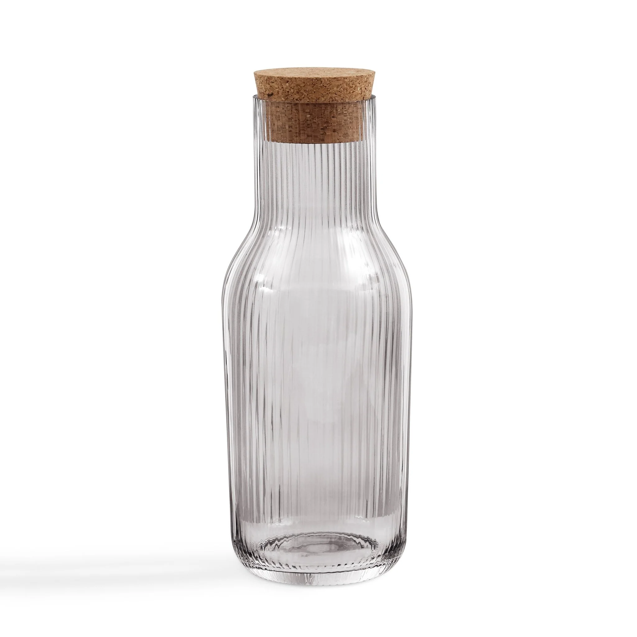 Gatsby Ripple Glass 1L Carafe - Smoked - Image 3