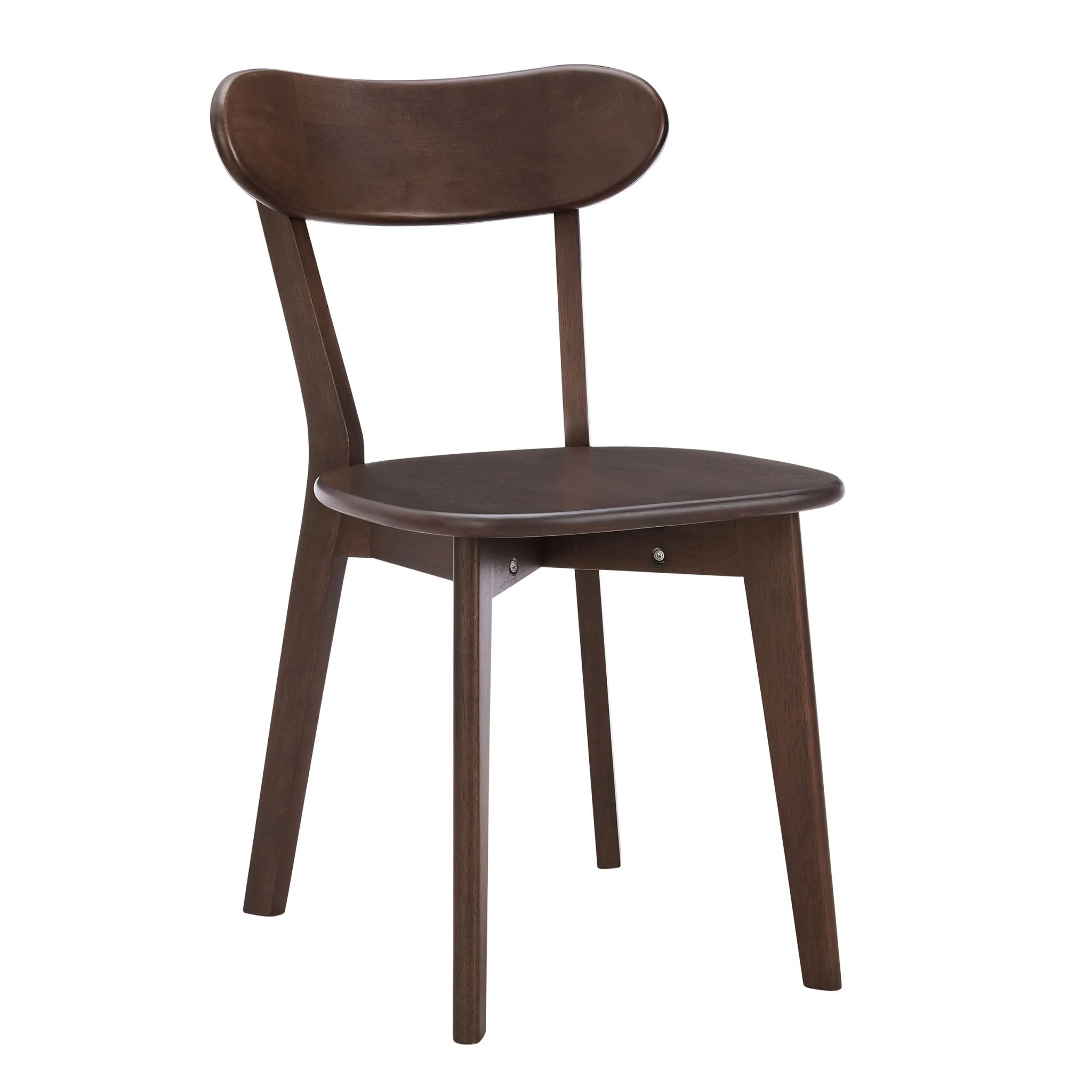 Georgia Set of 2 Dining Chairs - Walnut - Image 3