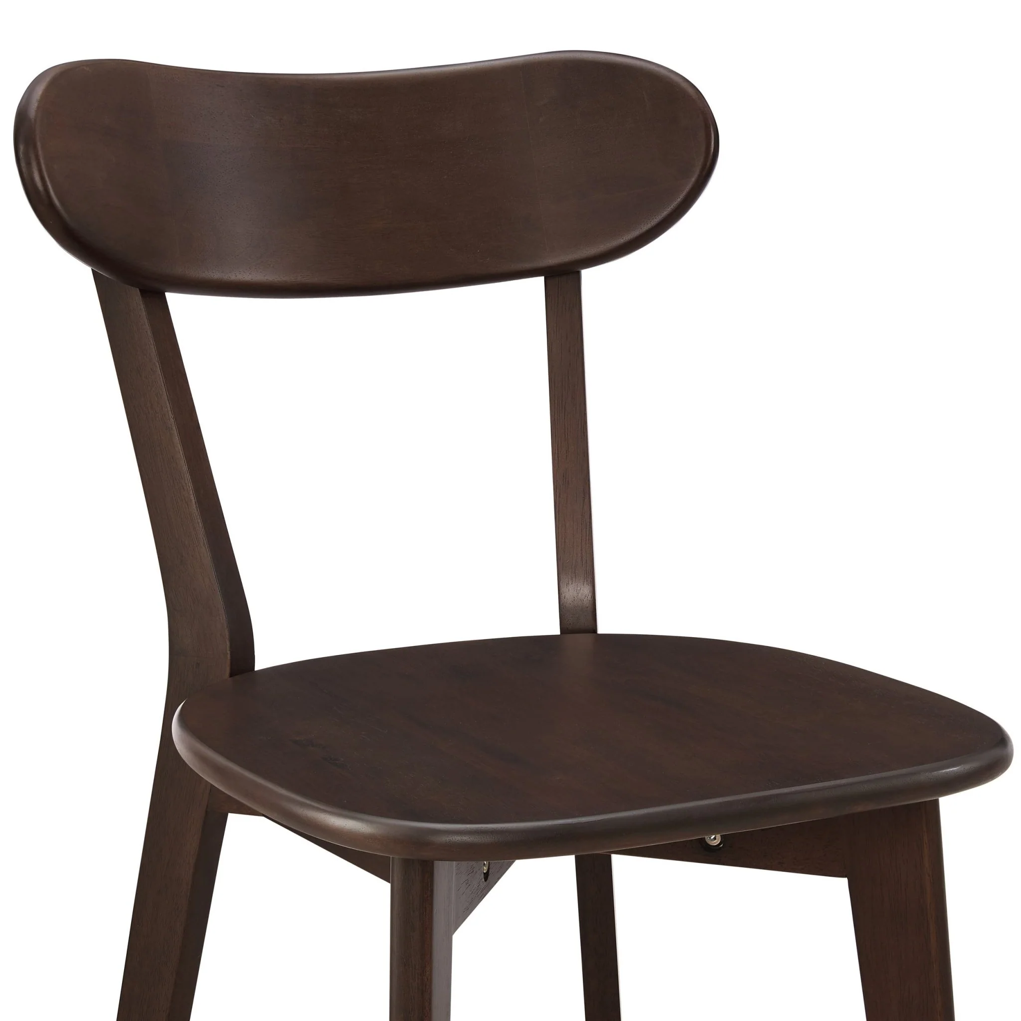 Georgia Set of 2 Dining Chairs - Walnut - Image 5