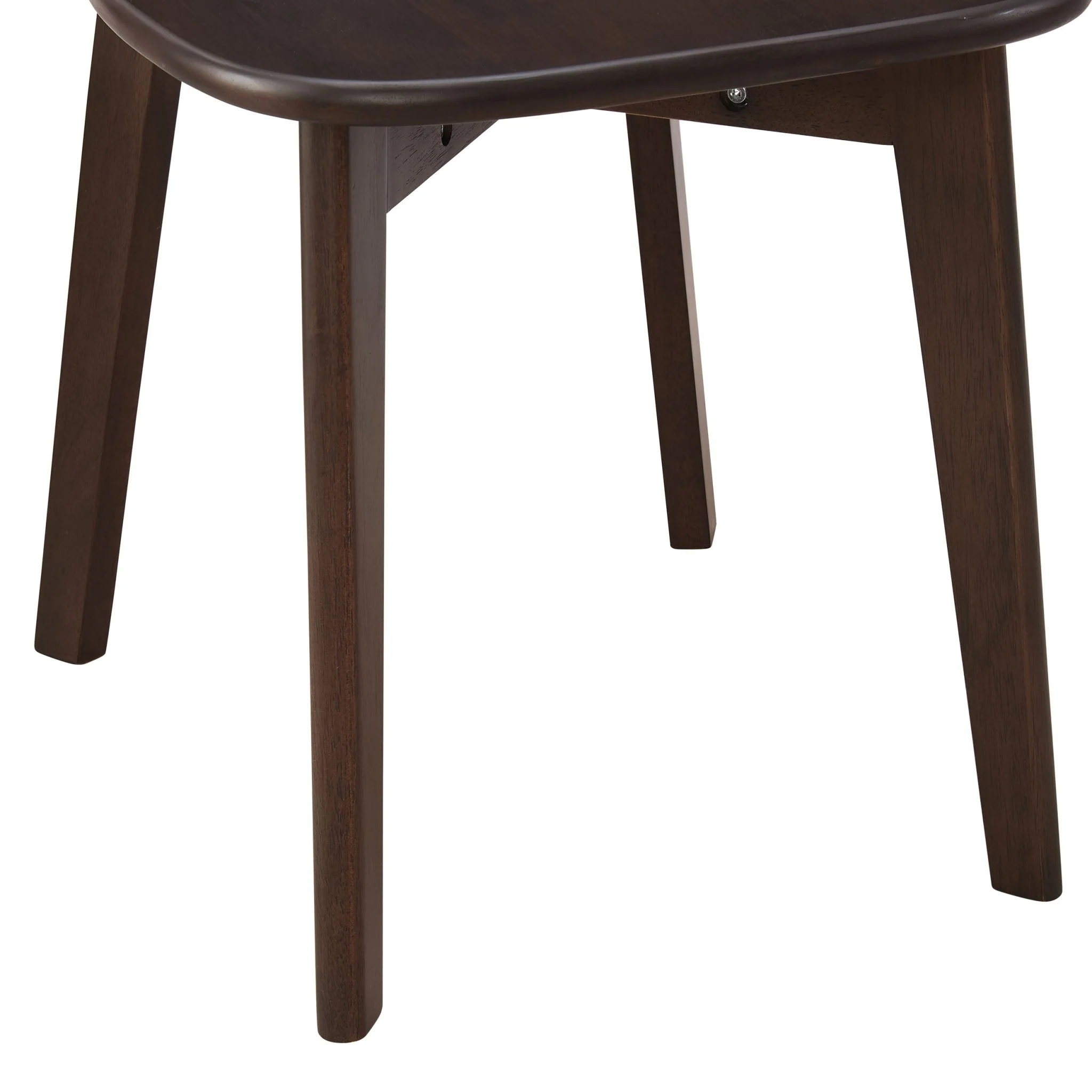 Georgia Set of 2 Dining Chairs - Walnut - Image 7