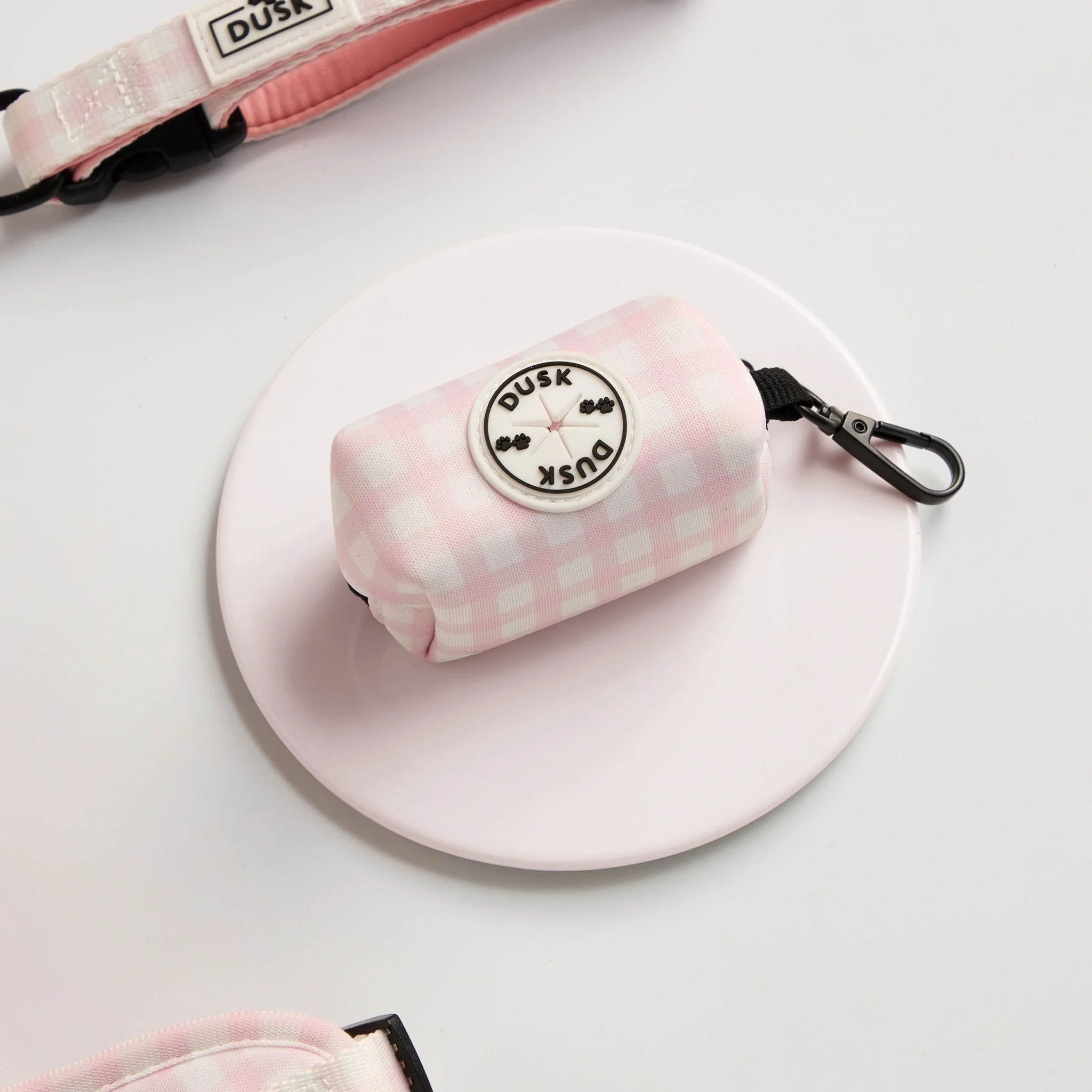 Dog Harness, Lead, Collar Set - Size Small - Pink - Image 3