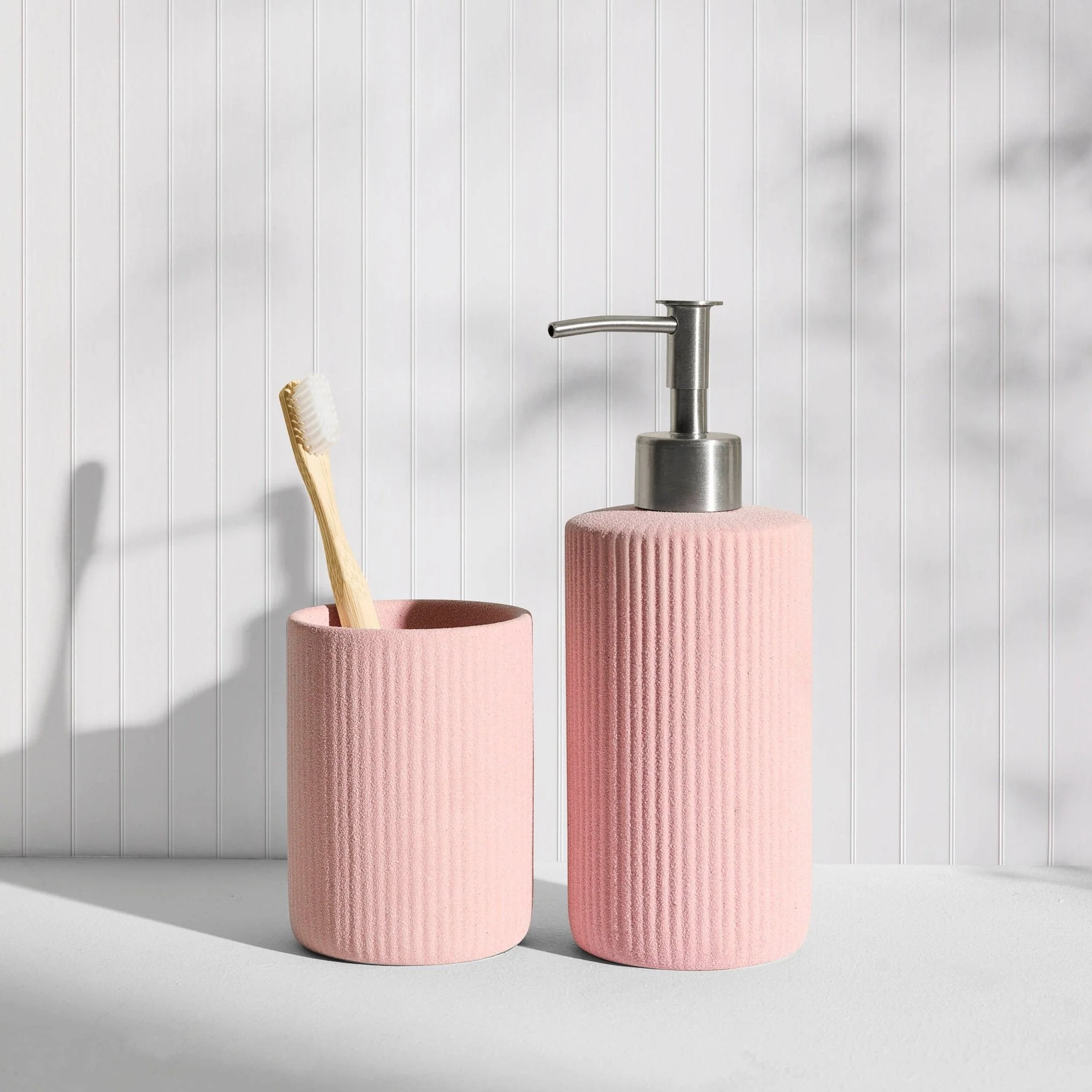 Hadley Sand Effect Accessories Bundle - Set of 2 - Pink