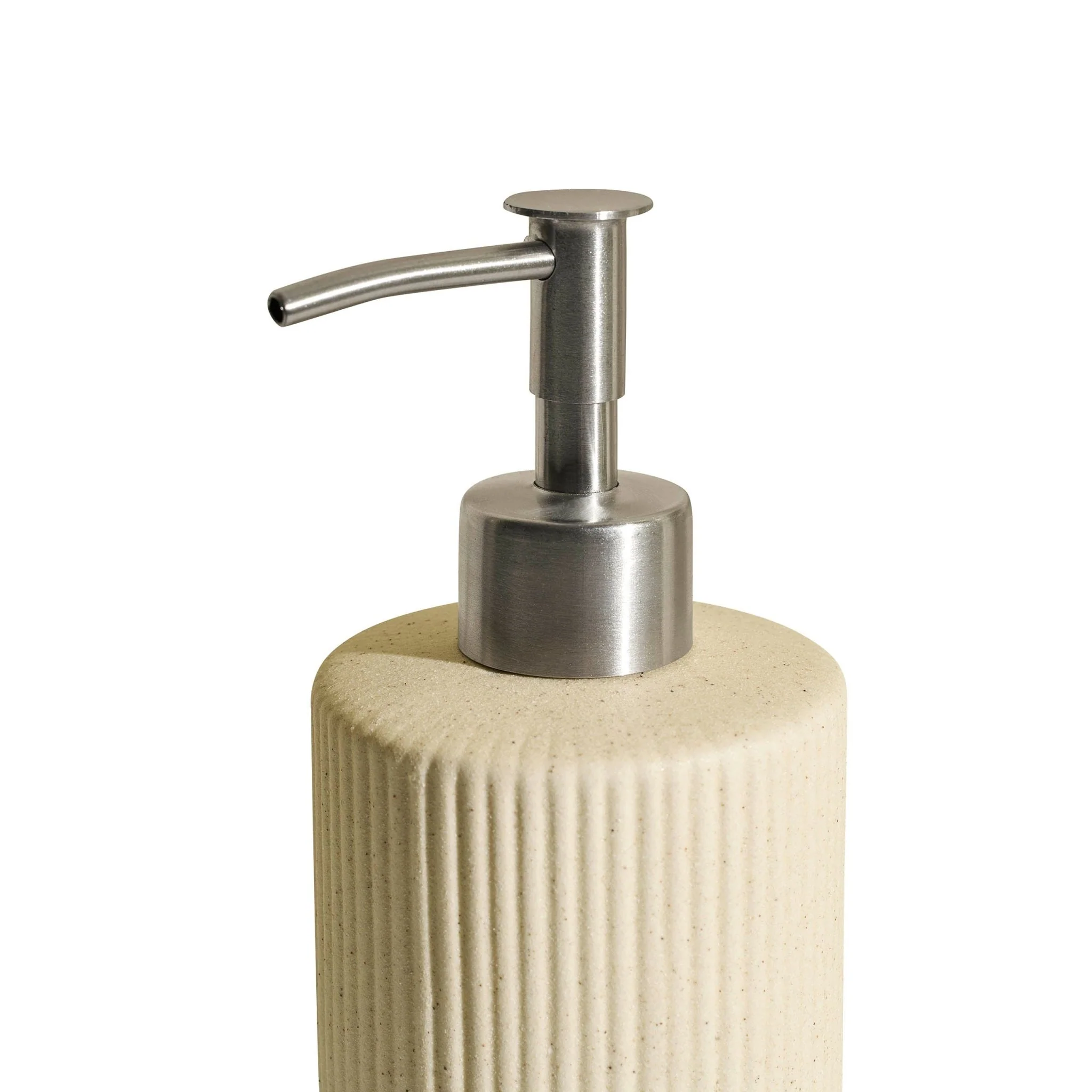Hadley Sand Effect Soap Dispenser - Natural - Image 3