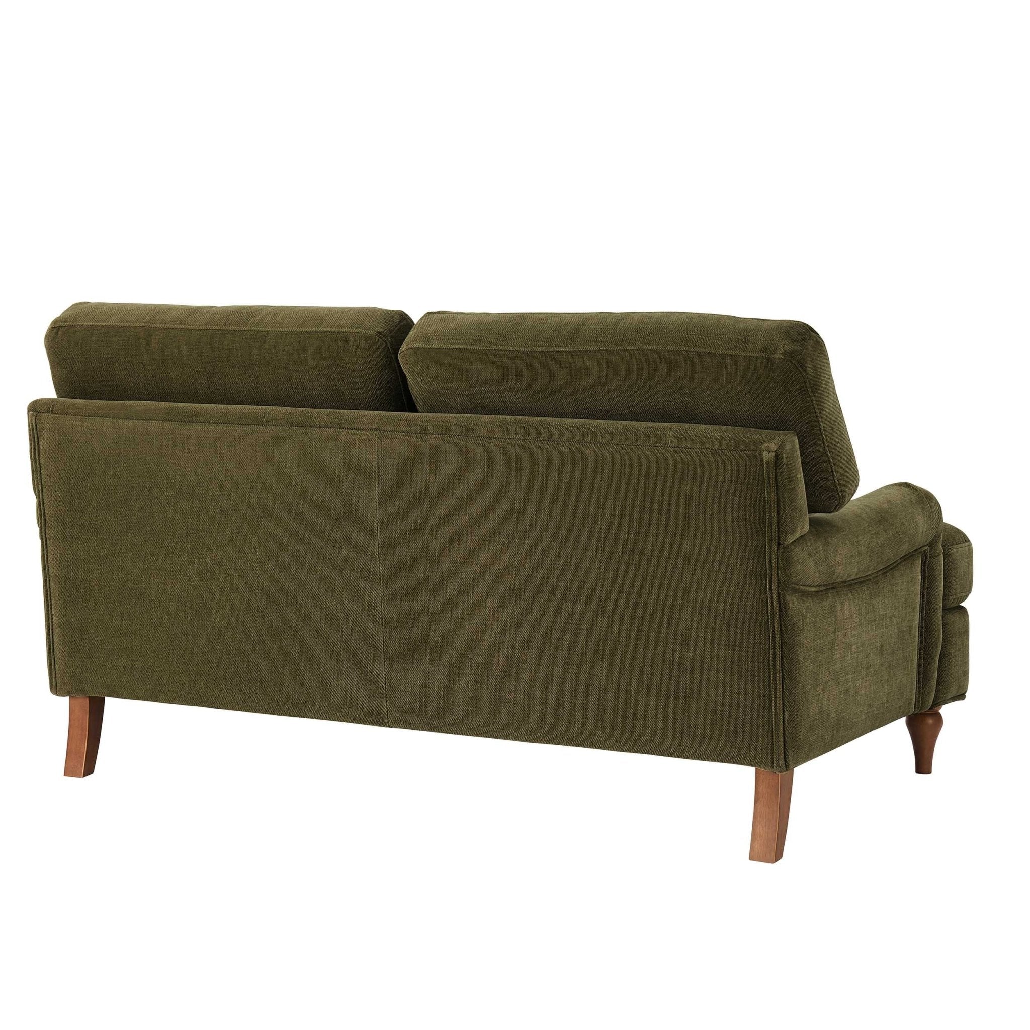 Hampshire 2 Seater Sofa - Chenille Olive - Image 3
