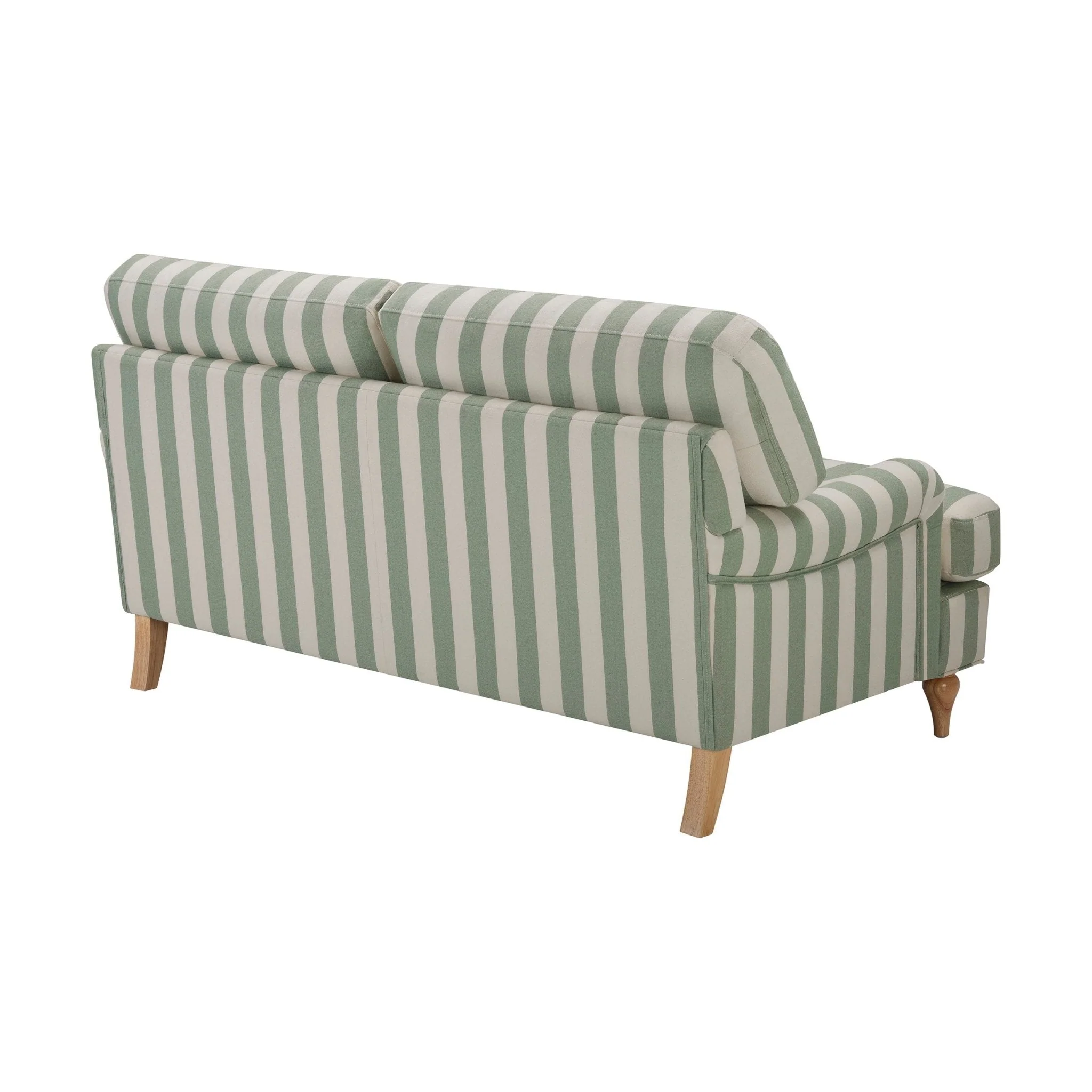Hampshire 2 Seater Sofa - Green Stripe - Image 5
