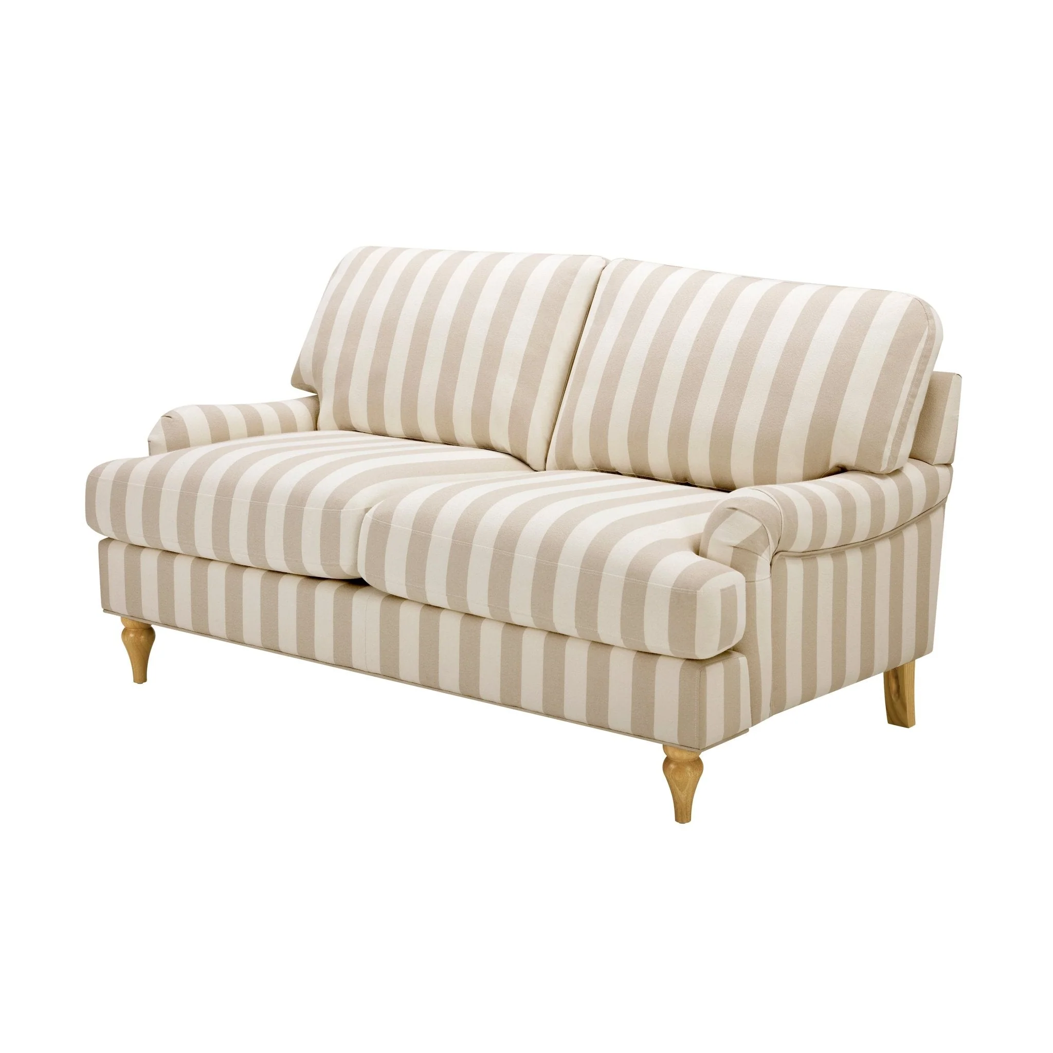 Hampshire 2 Seater Sofa - Natural Stripe - Image 3