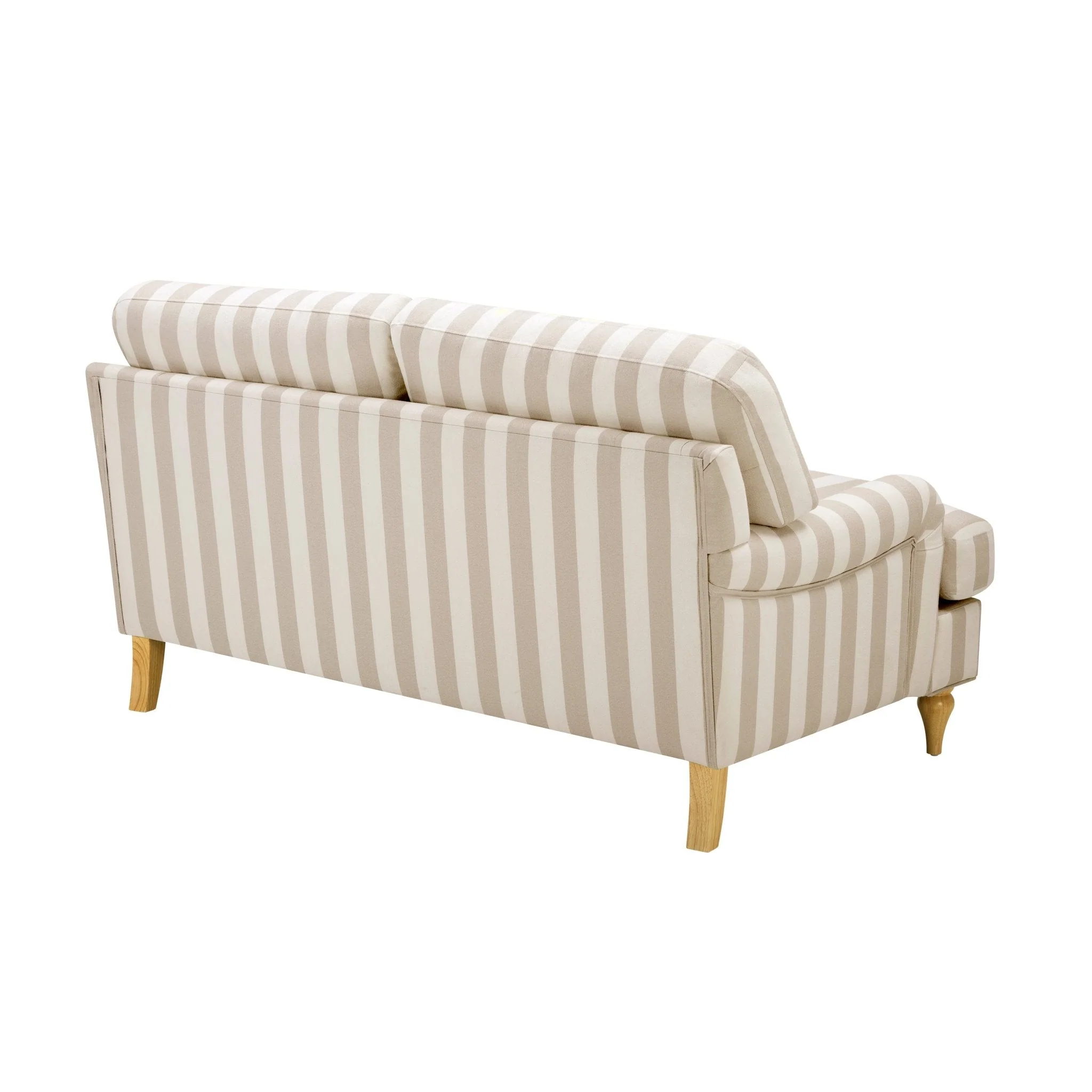 Hampshire 2 Seater Sofa - Natural Stripe - Image 4