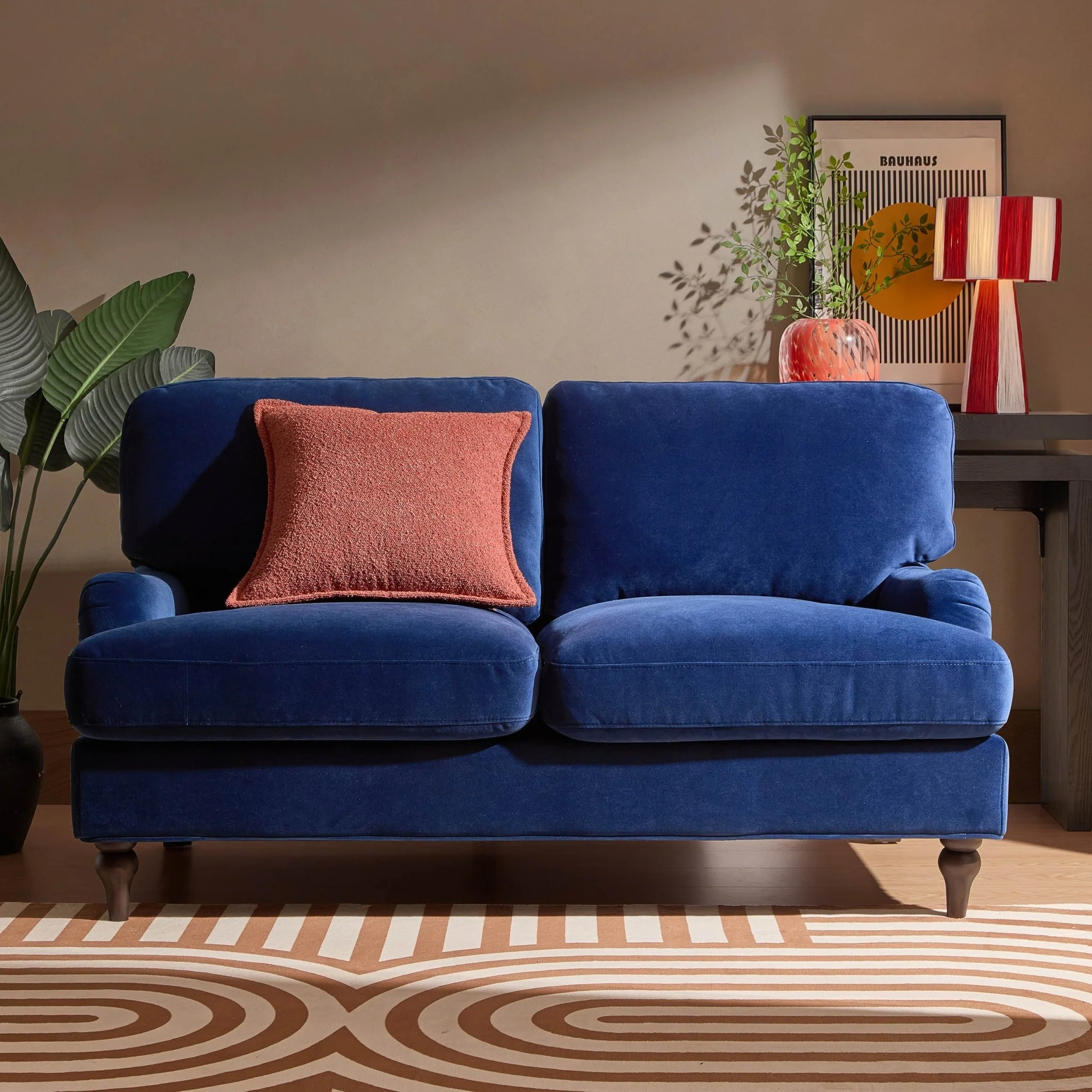 Hampshire 2 Seater Sofa - Royal Blue