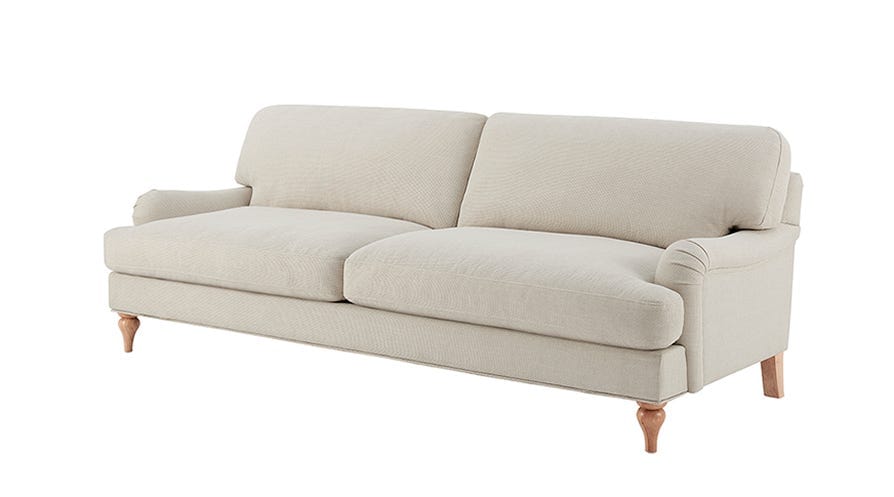 Hampshire 3 Seater Sofa - Beige - Image 11